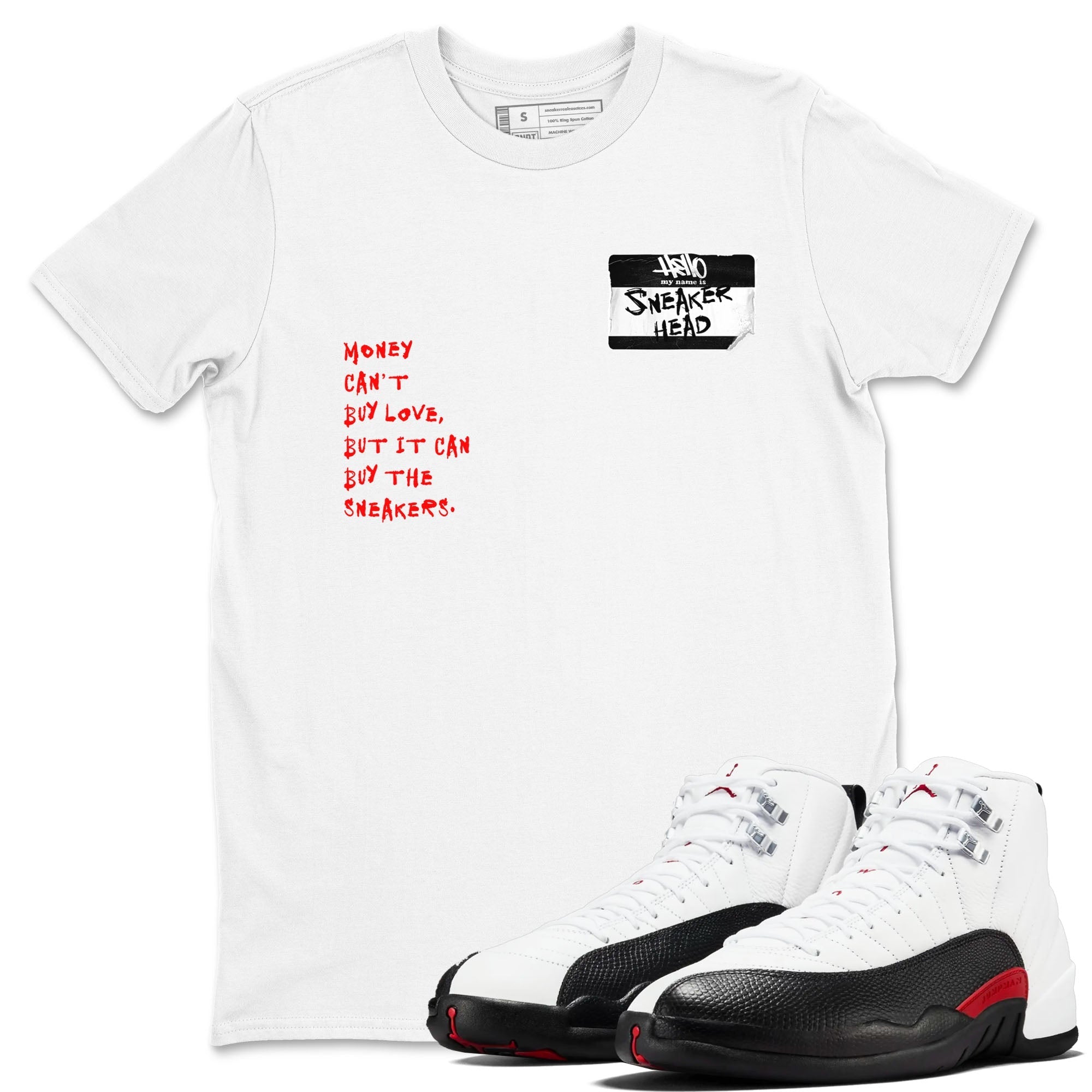 snkmatch Badge snkmatch Tees - Air Jordan 12 Taxi Flip