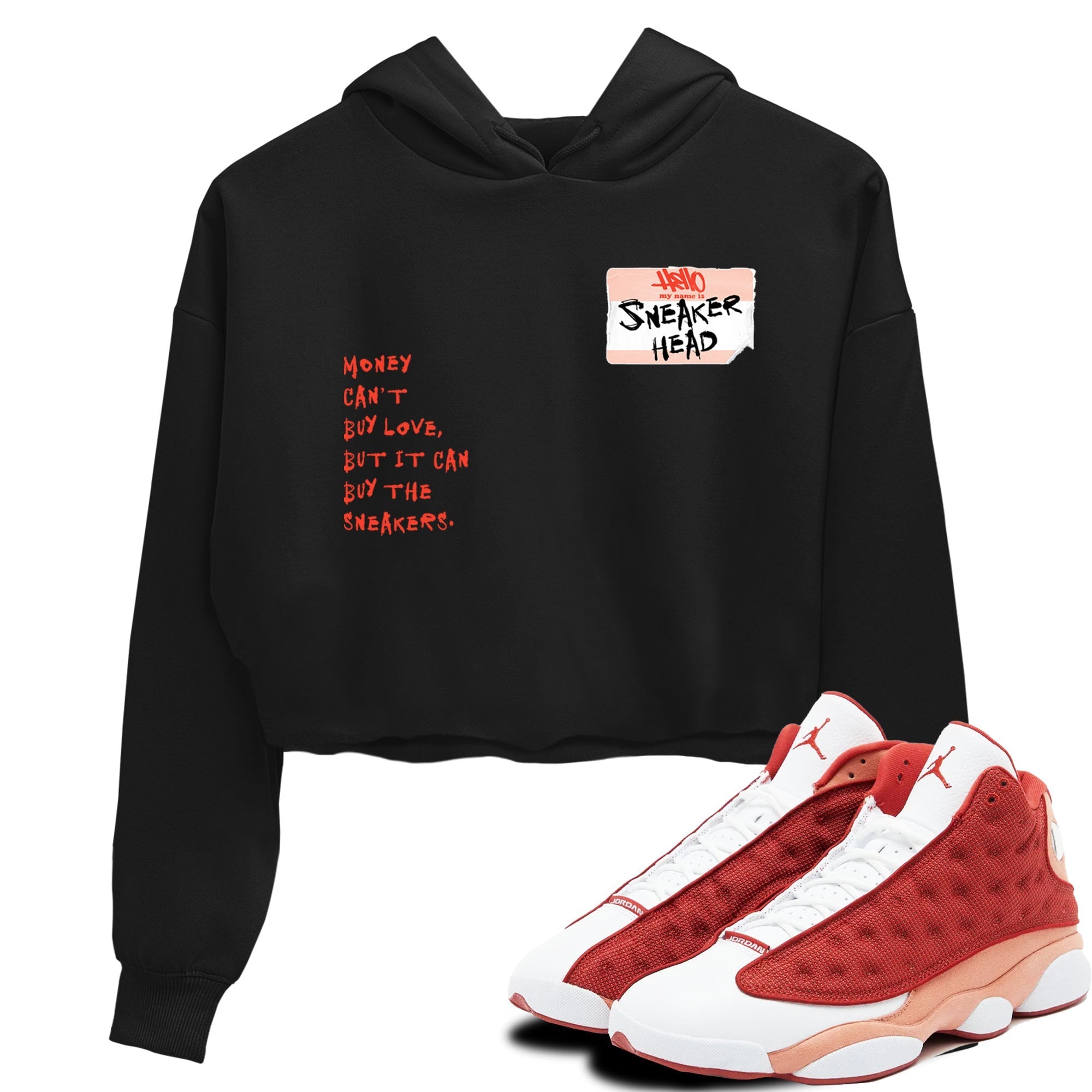 snkmatch Badge snkmatch Women's Top - Air Jordan 13 Dune Red