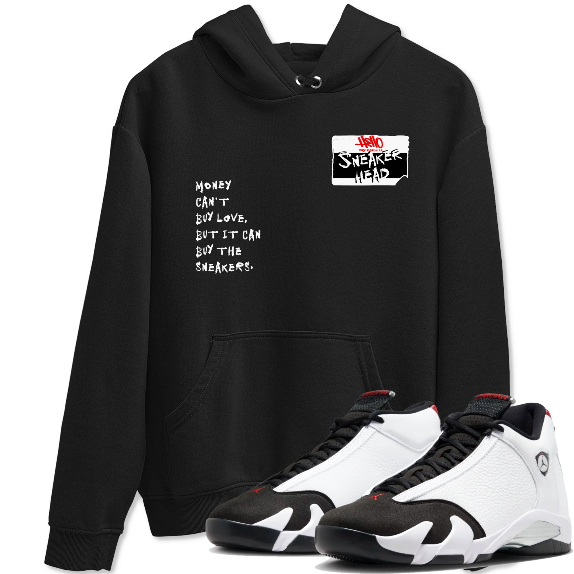 snkmatch Badge snkmatch Tees - Air Jordan 14 Black Toe