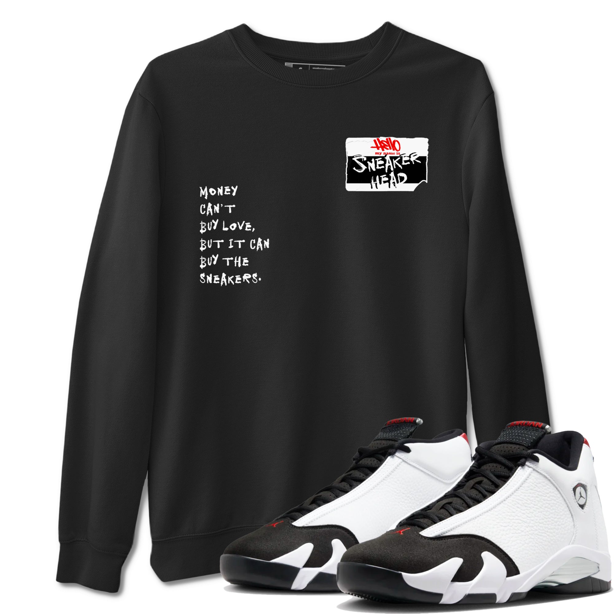 snkmatch Badge snkmatch Tees - Air Jordan 14 Black Toe