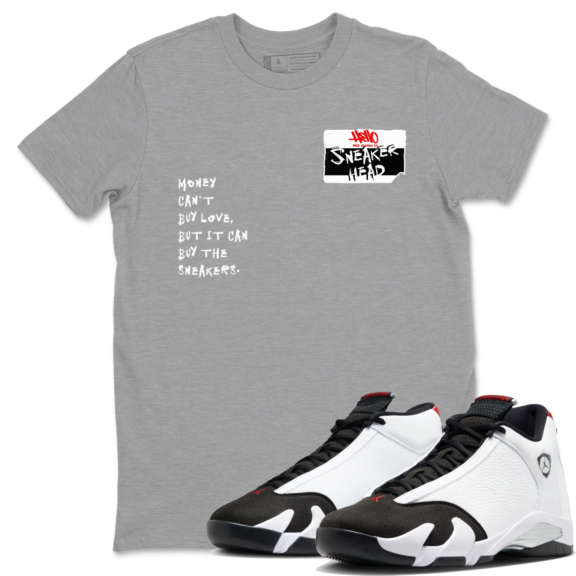 snkmatch Badge snkmatch Tees - Air Jordan 14 Black Toe