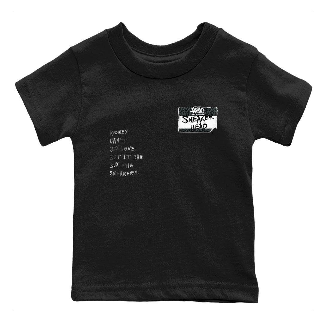 snkmatch Badge snkmatch Tees Kids - Air Jordan 3 Black Cat