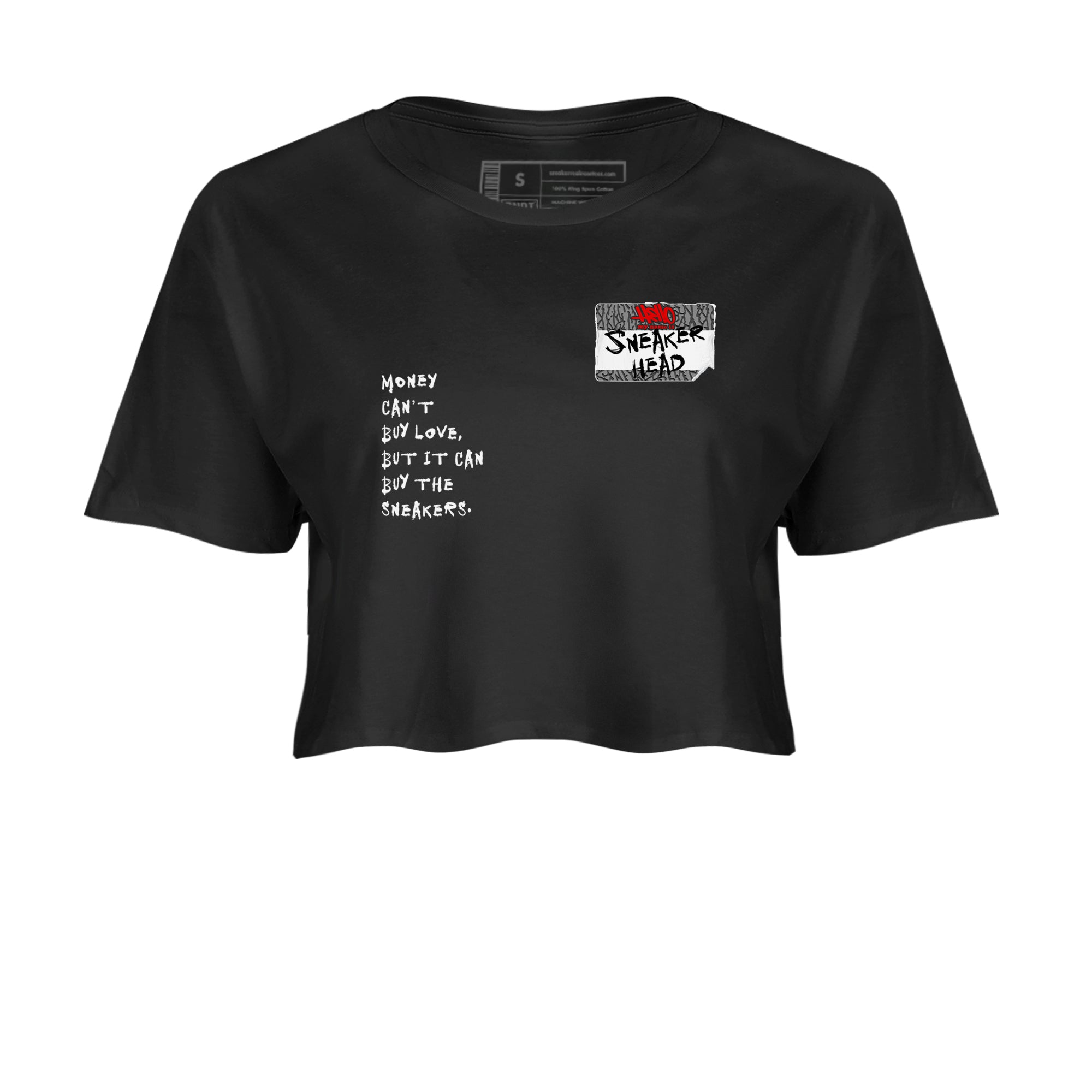 snkmatch Badge snkmatch Women's Top - Air Jordan 3 Cement Grey