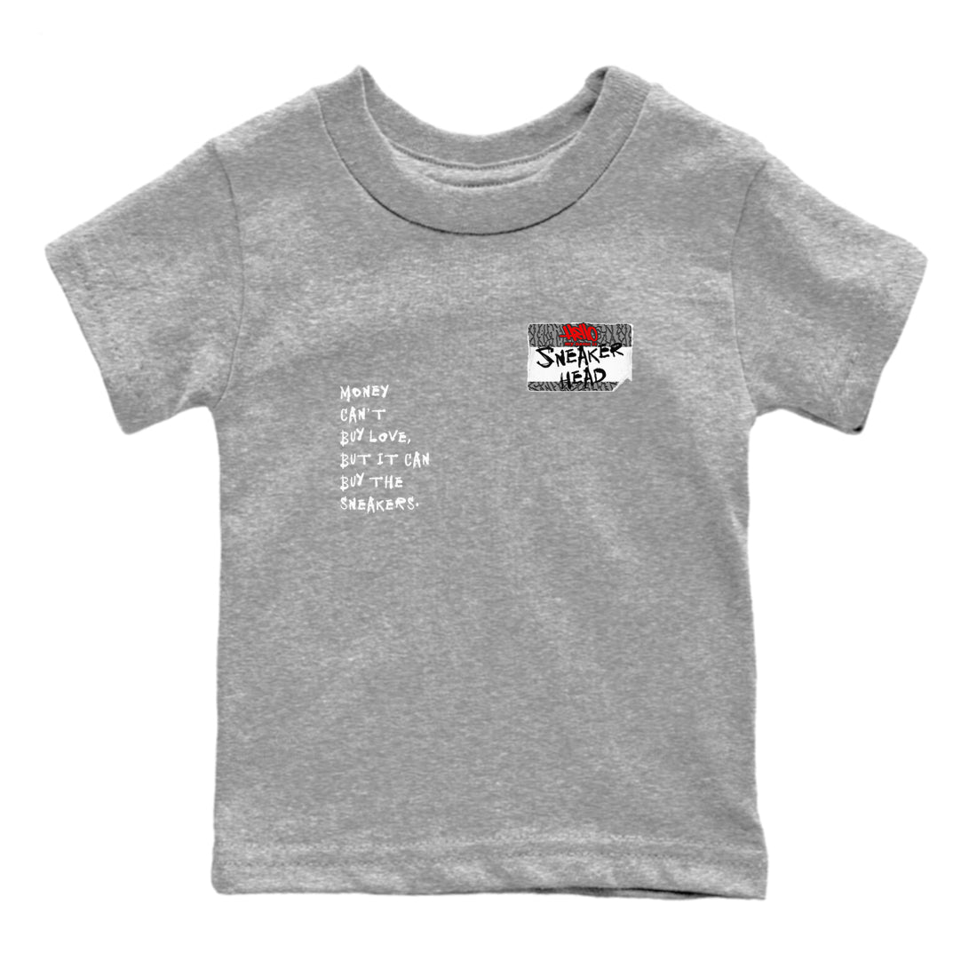 snkmatch Badge snkmatch Tees Kids - Air Jordan 3 Cement Grey