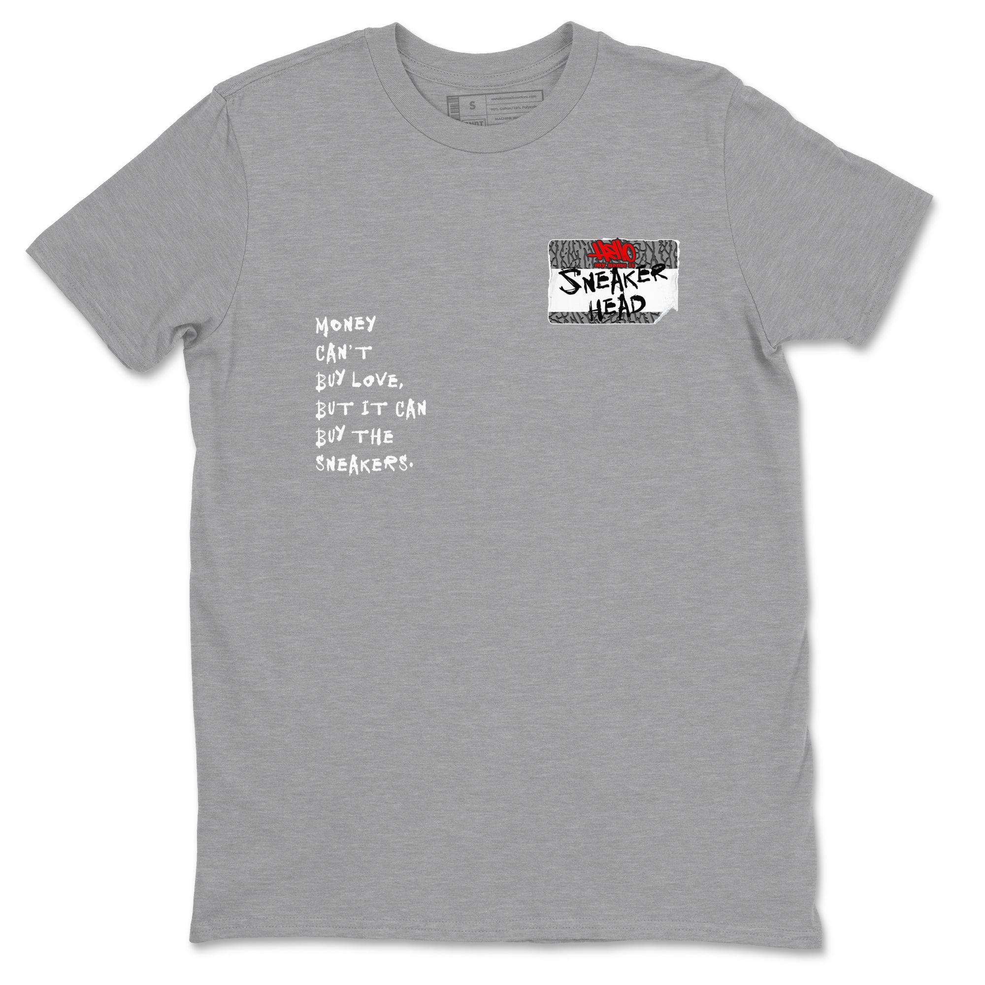 snkmatch Badge snkmatch Tees - Air Jordan 3 Cement Grey