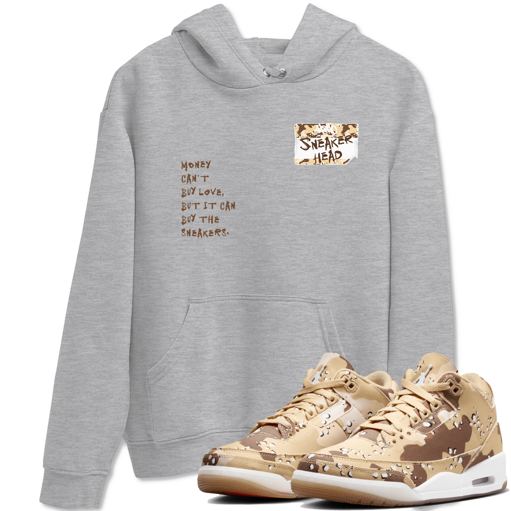 snkmatch Badge snkmatch Tees - Air Jordan 3 Desert Camo
