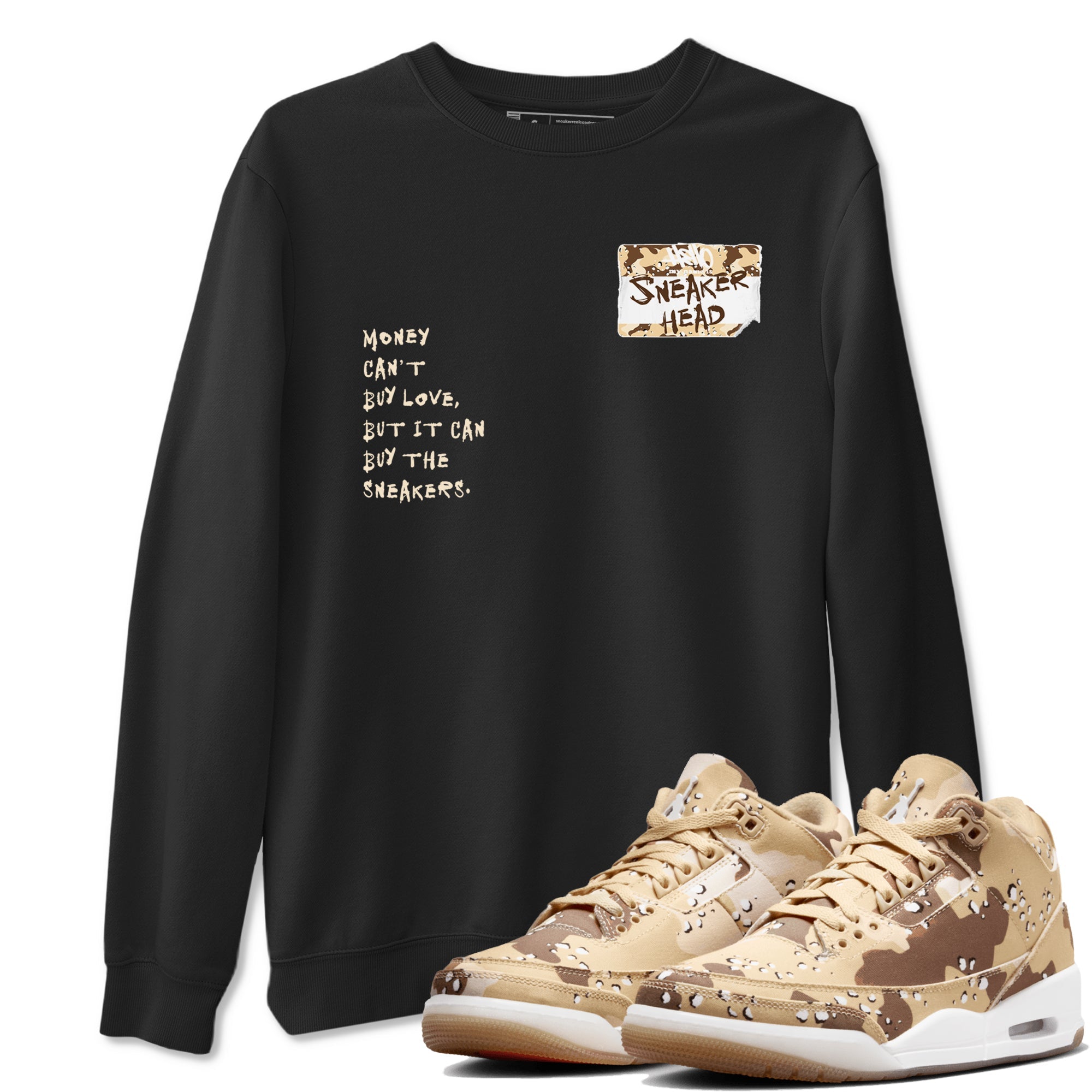 snkmatch Badge snkmatch Tees - Air Jordan 3 Desert Camo