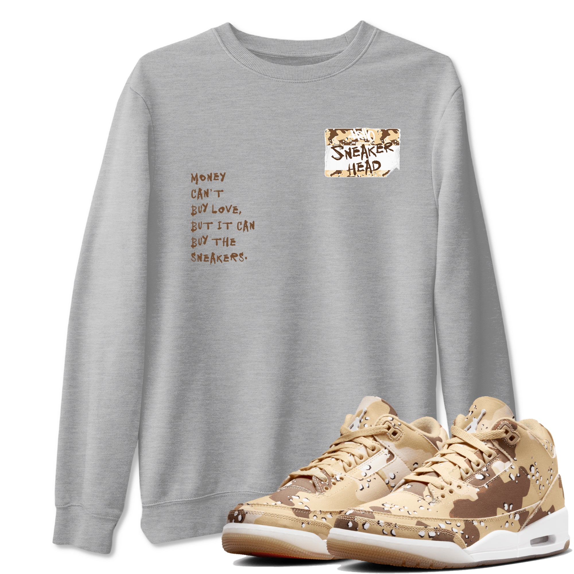 snkmatch Badge snkmatch Tees - Air Jordan 3 Desert Camo