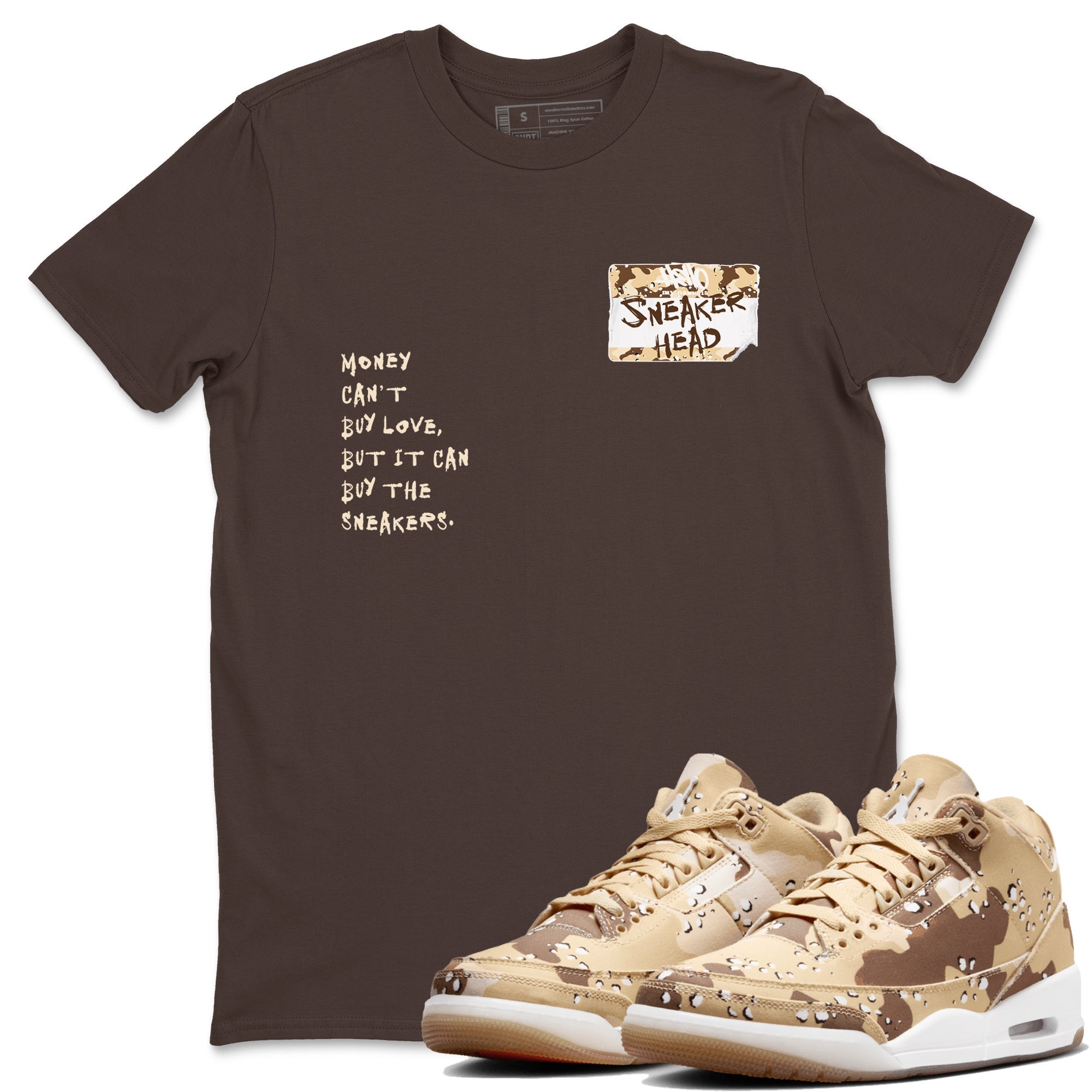 snkmatch Badge snkmatch Tees - Air Jordan 3 Desert Camo