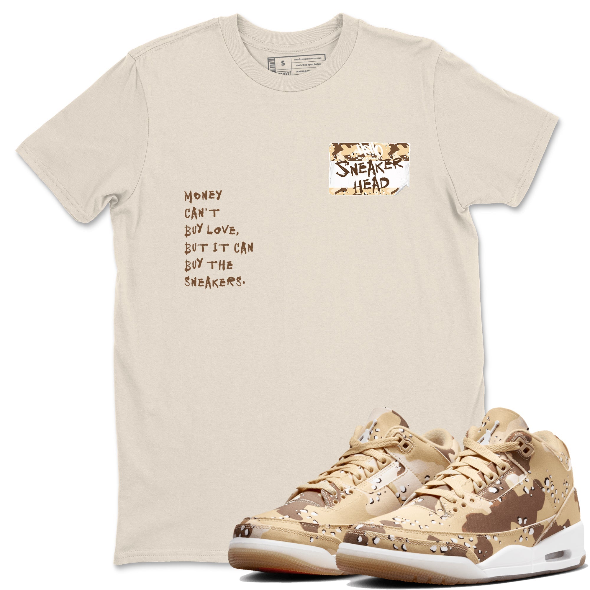 snkmatch Badge snkmatch Tees - Air Jordan 3 Desert Camo