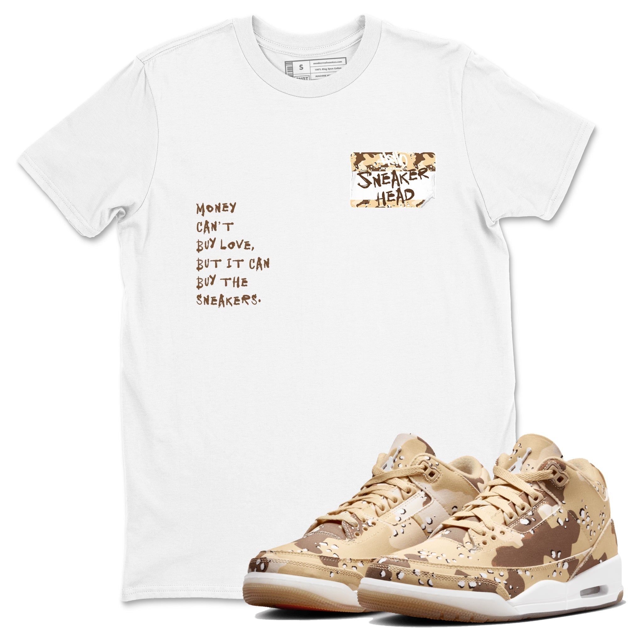 snkmatch Badge snkmatch Tees - Air Jordan 3 Desert Camo