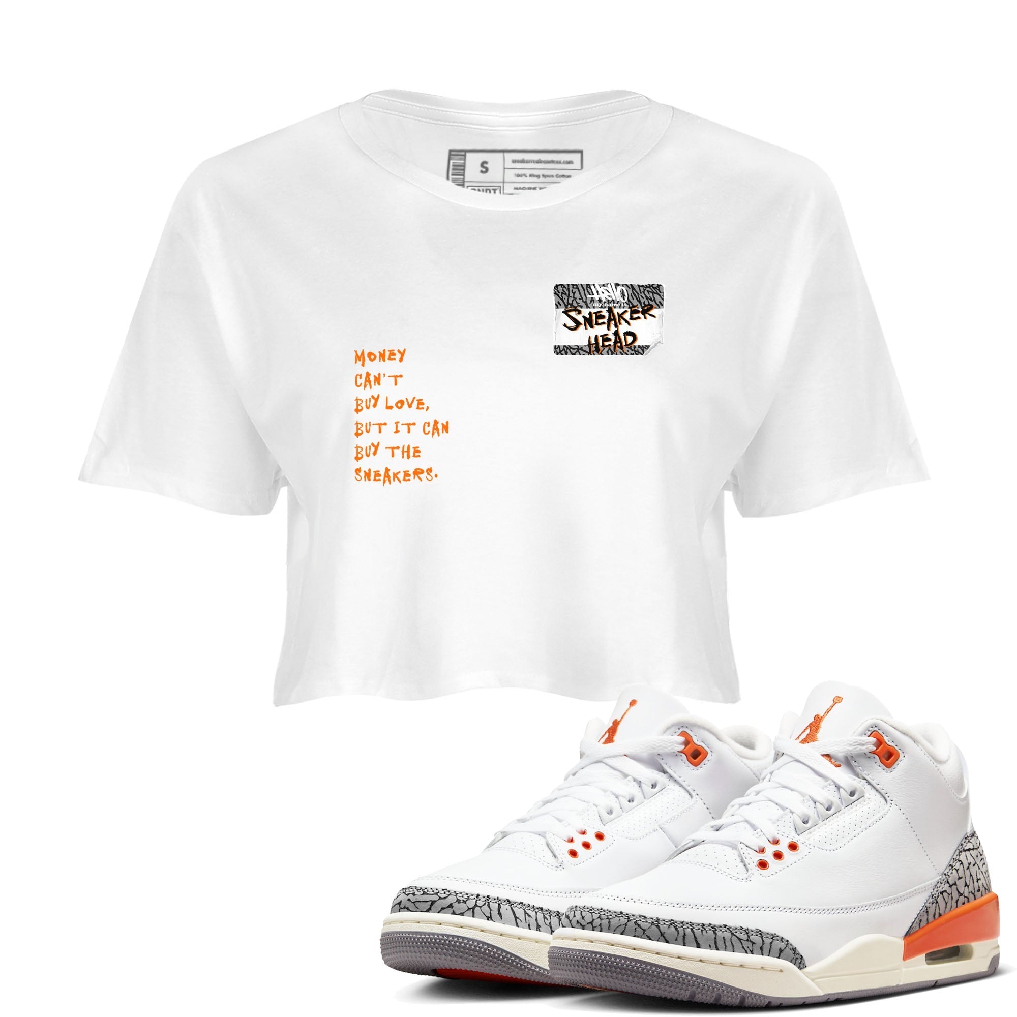 snkmatch Badge snkmatch Women's Top - Air Jordan 3 Georgia Peach