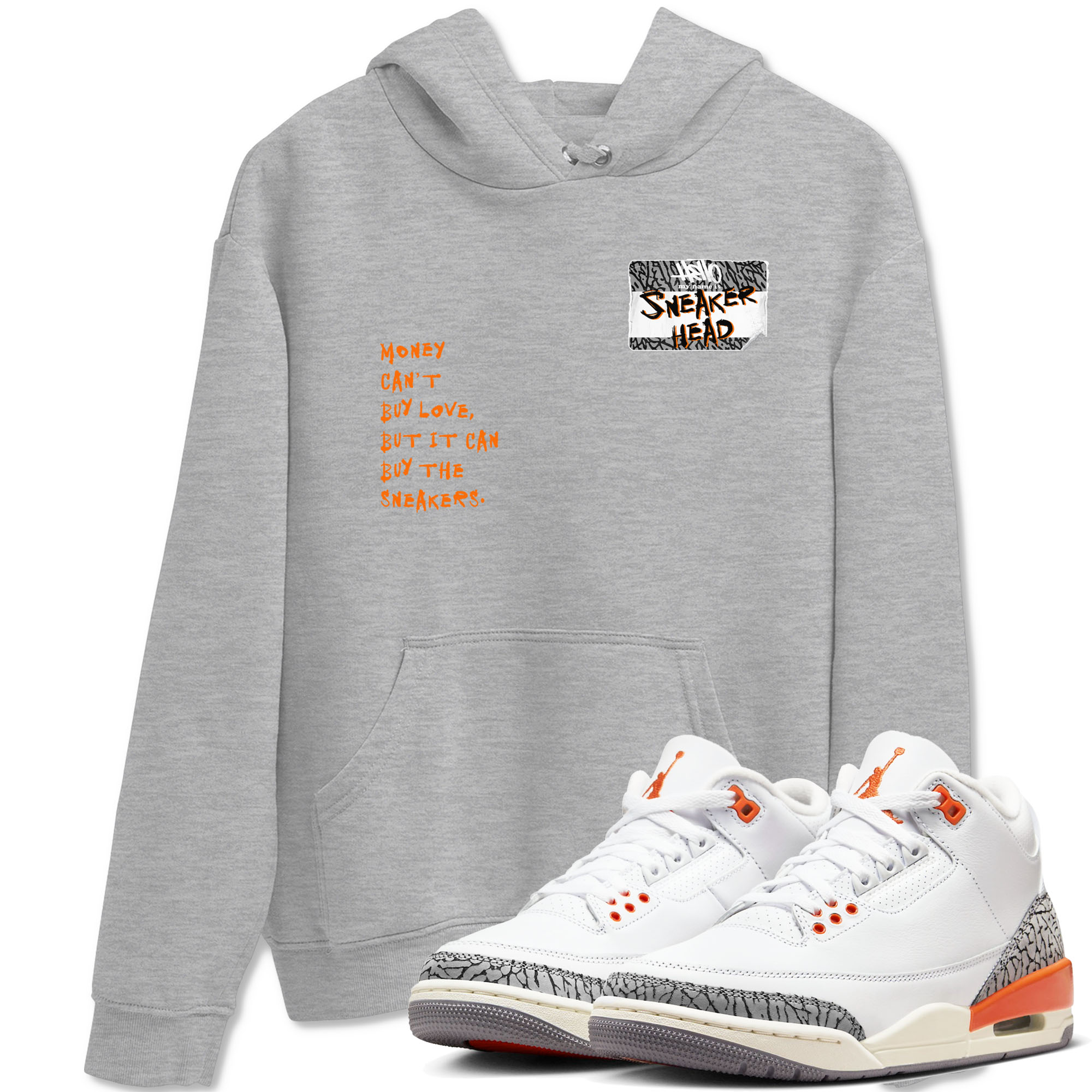 snkmatch Badge snkmatch Tees - Air Jordan 3 Georgia Peach