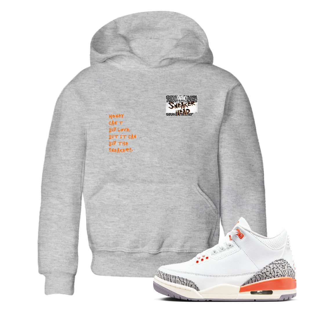 snkmatch Badge snkmatch Tees Kids - Air Jordan 3 Georgia Peach