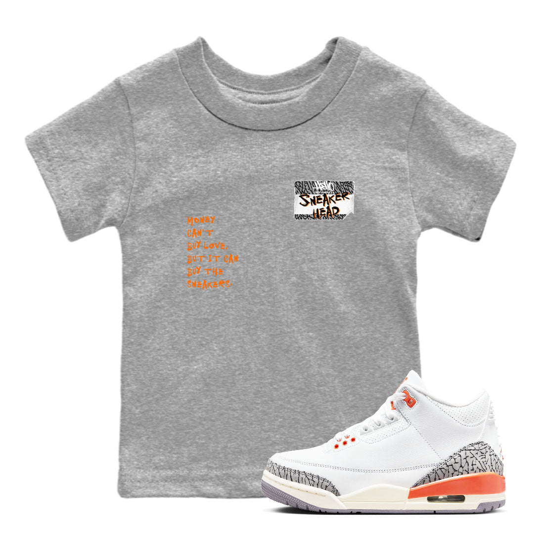 snkmatch Badge snkmatch Tees Kids - Air Jordan 3 Georgia Peach
