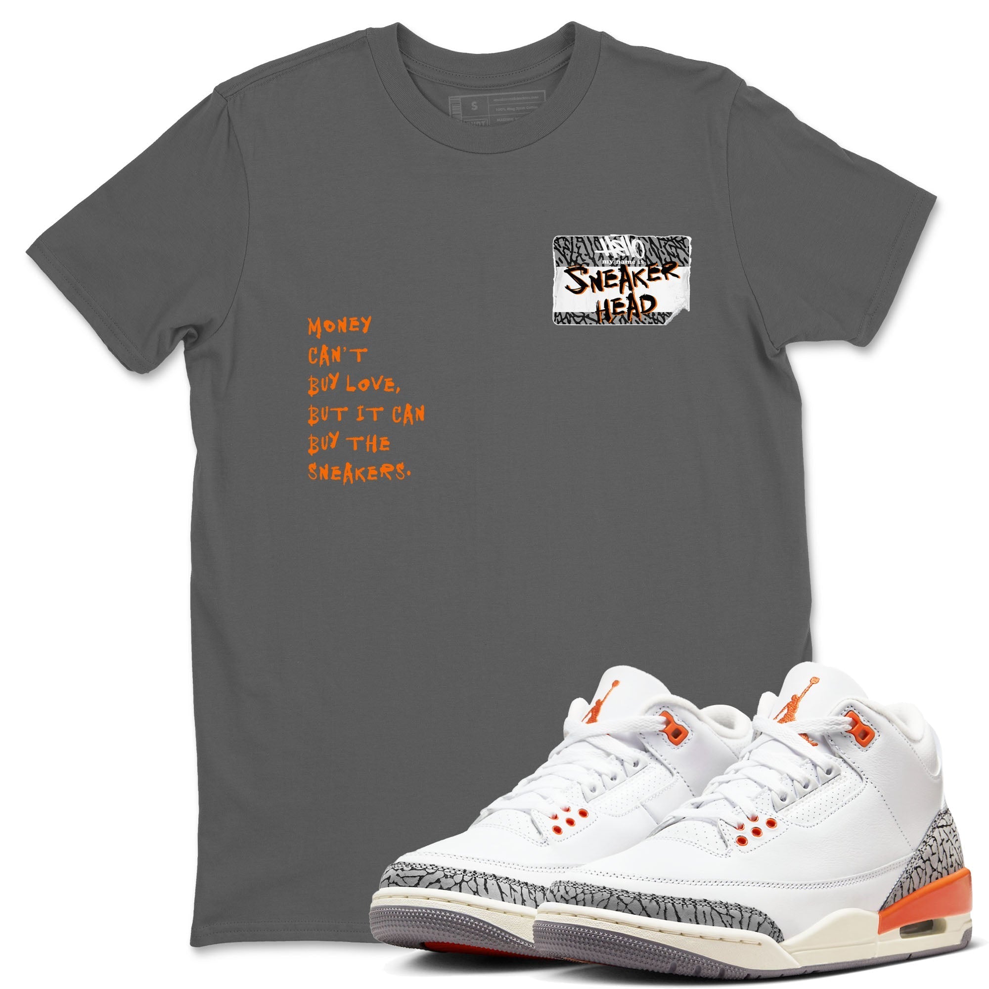 snkmatch Badge snkmatch Tees - Air Jordan 3 Georgia Peach