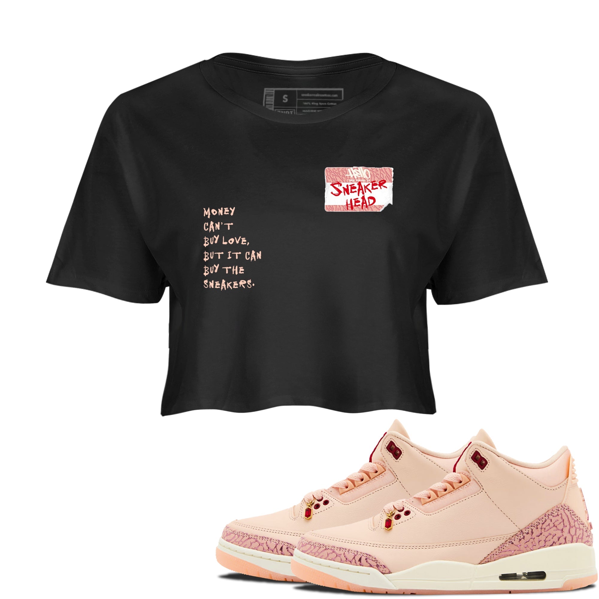 snkmatch Badge snkmatch Women's Top - Air Jordan 3 Valentines Day