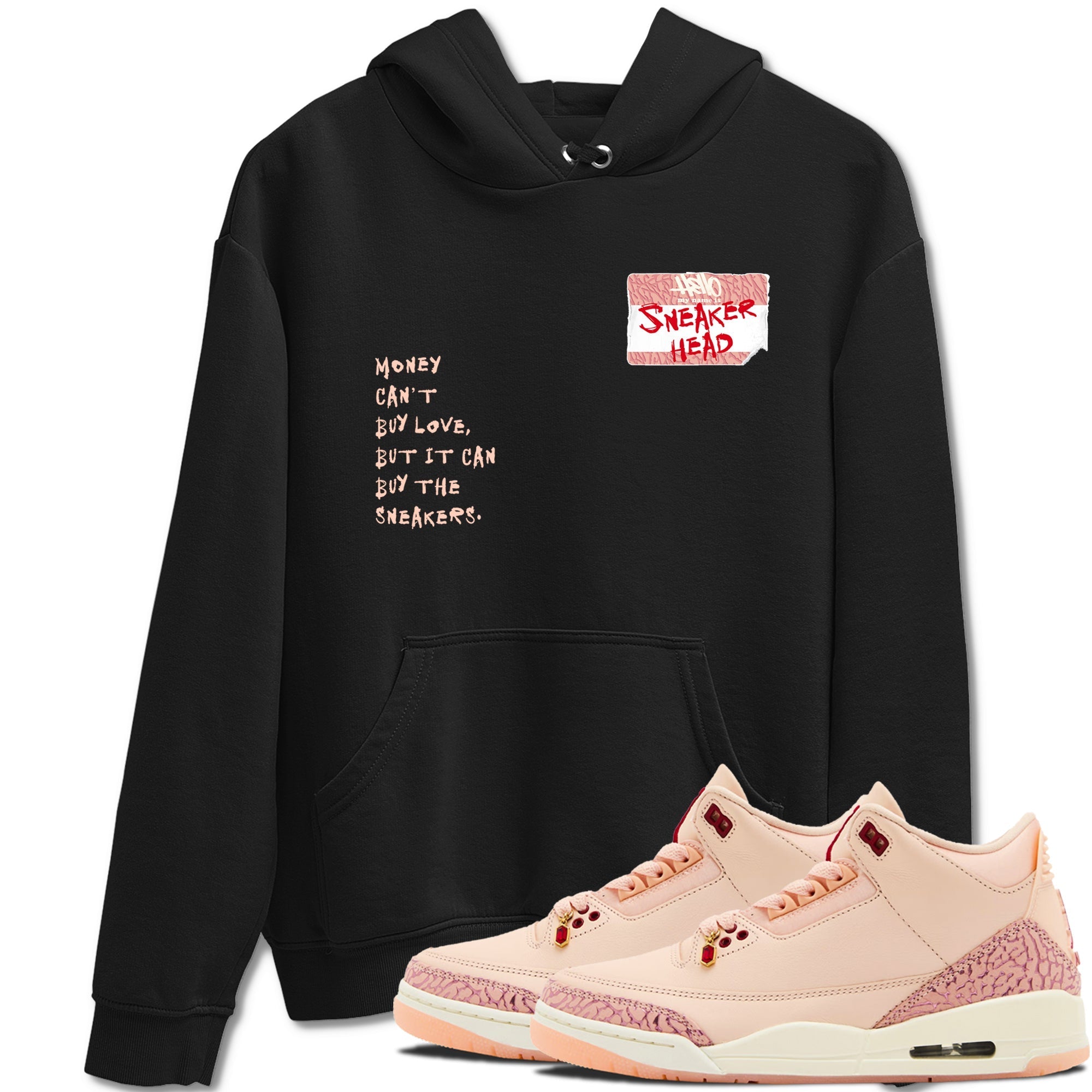 snkmatch Badge snkmatch Tees - Air Jordan 3 Valentines Day