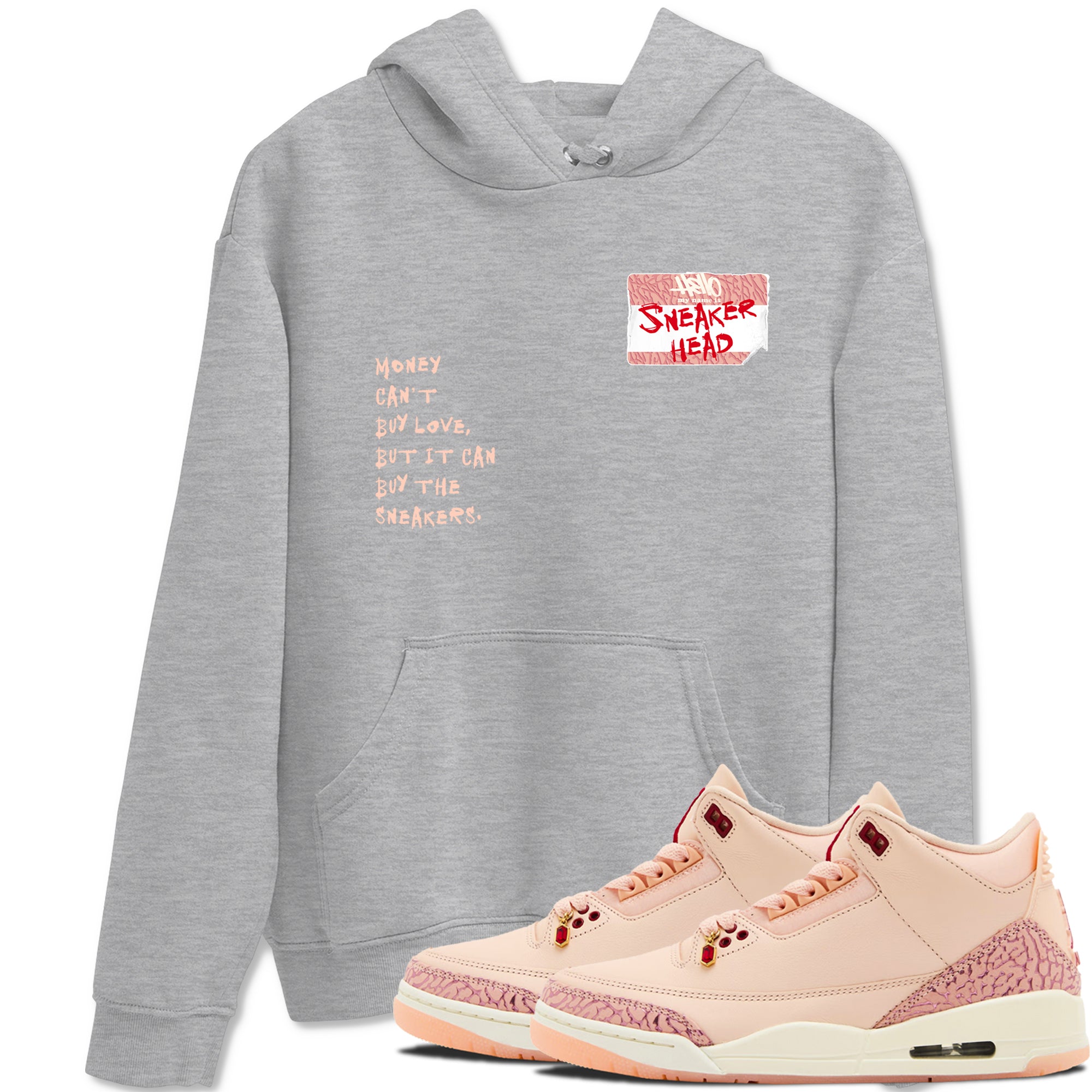 snkmatch Badge snkmatch Tees - Air Jordan 3 Valentines Day