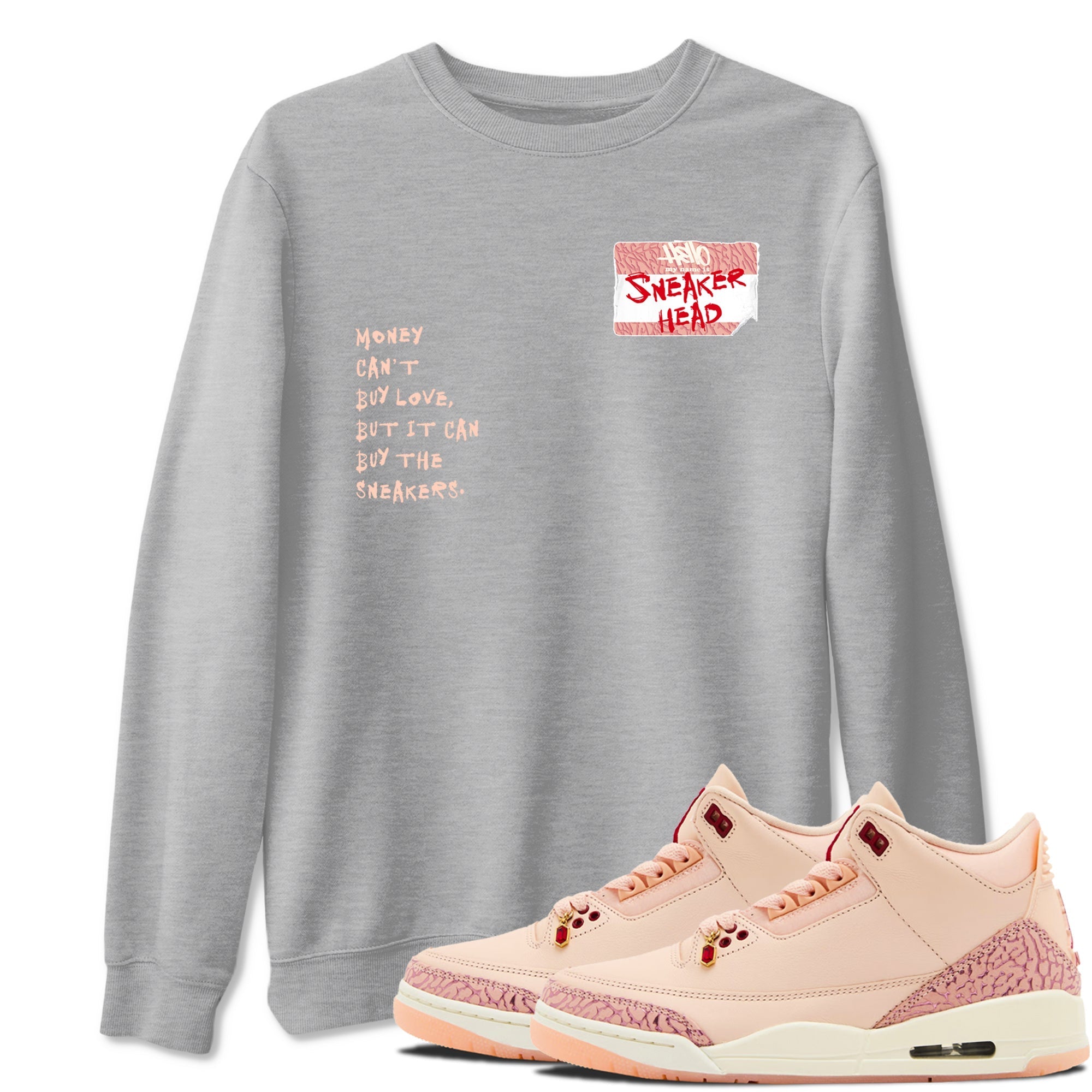 snkmatch Badge snkmatch Tees - Air Jordan 3 Valentines Day