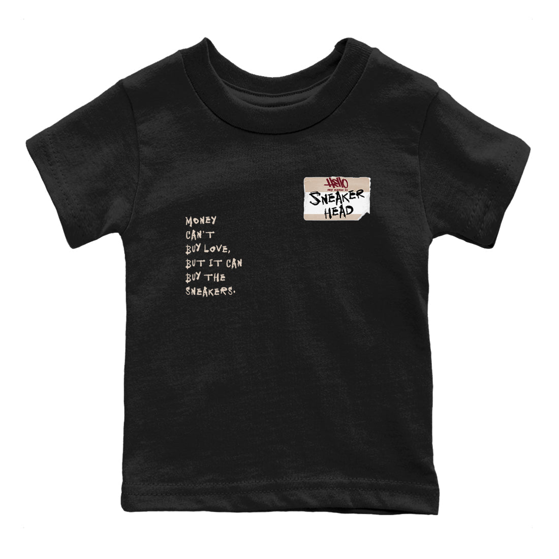 snkmatch Badge snkmatch Tees Kids - Air Jordan 4 A Ma Maniere x Fossil Stone