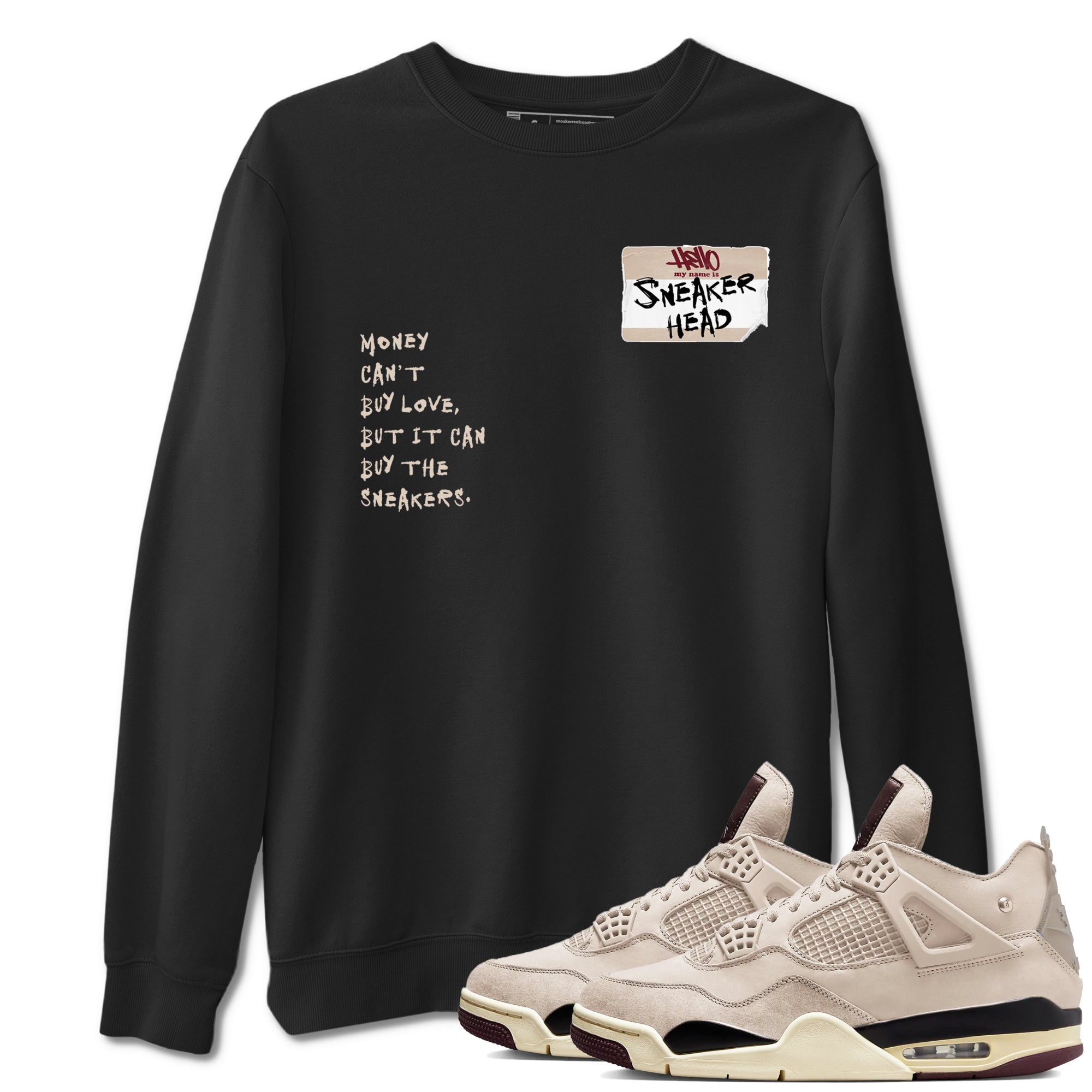 snkmatch Badge snkmatch Tees - Air Jordan 4 A Ma Maniere x Fossil Stone