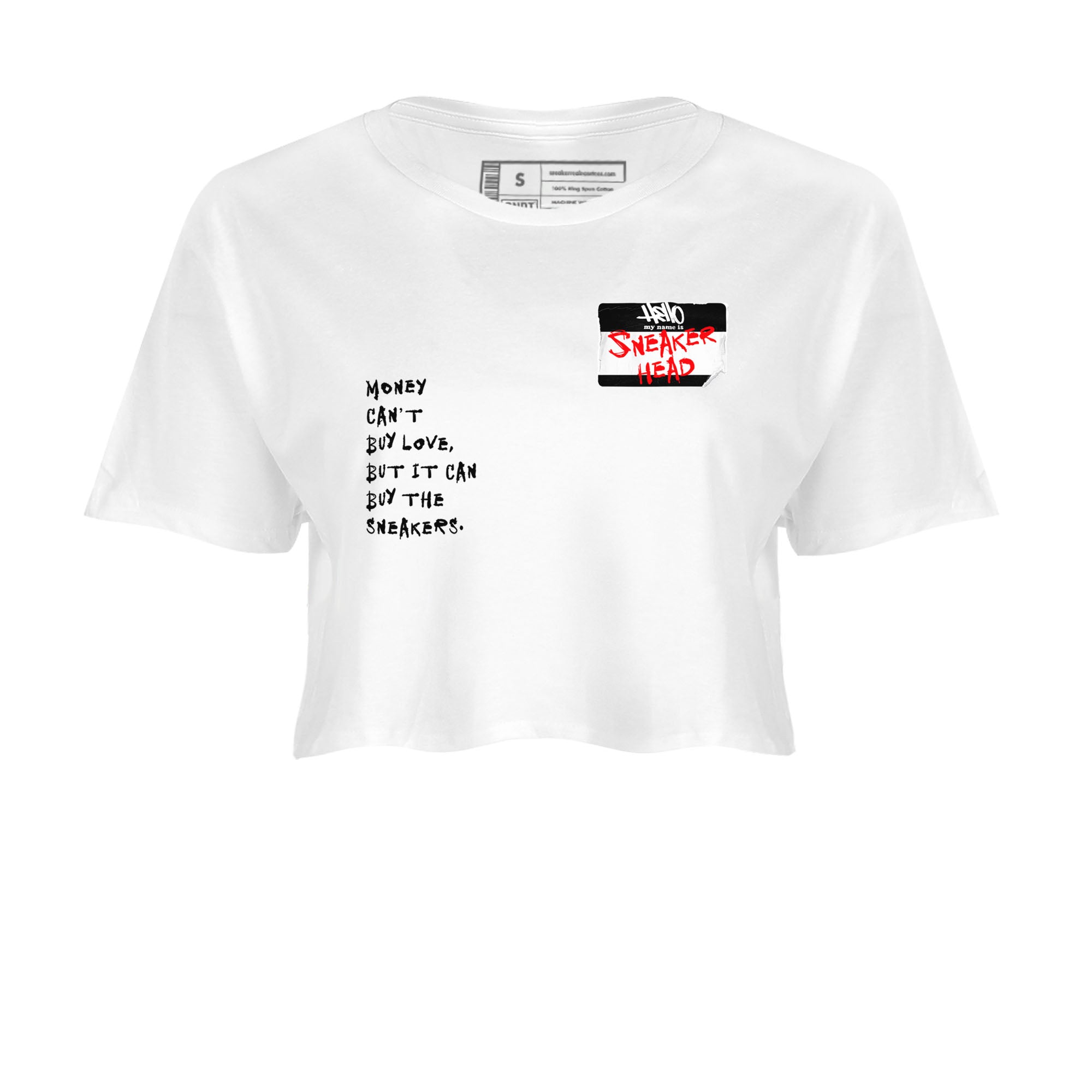 snkmatch Badge snkmatch Women's Top - Air Jordan 4 Bred Reimagined