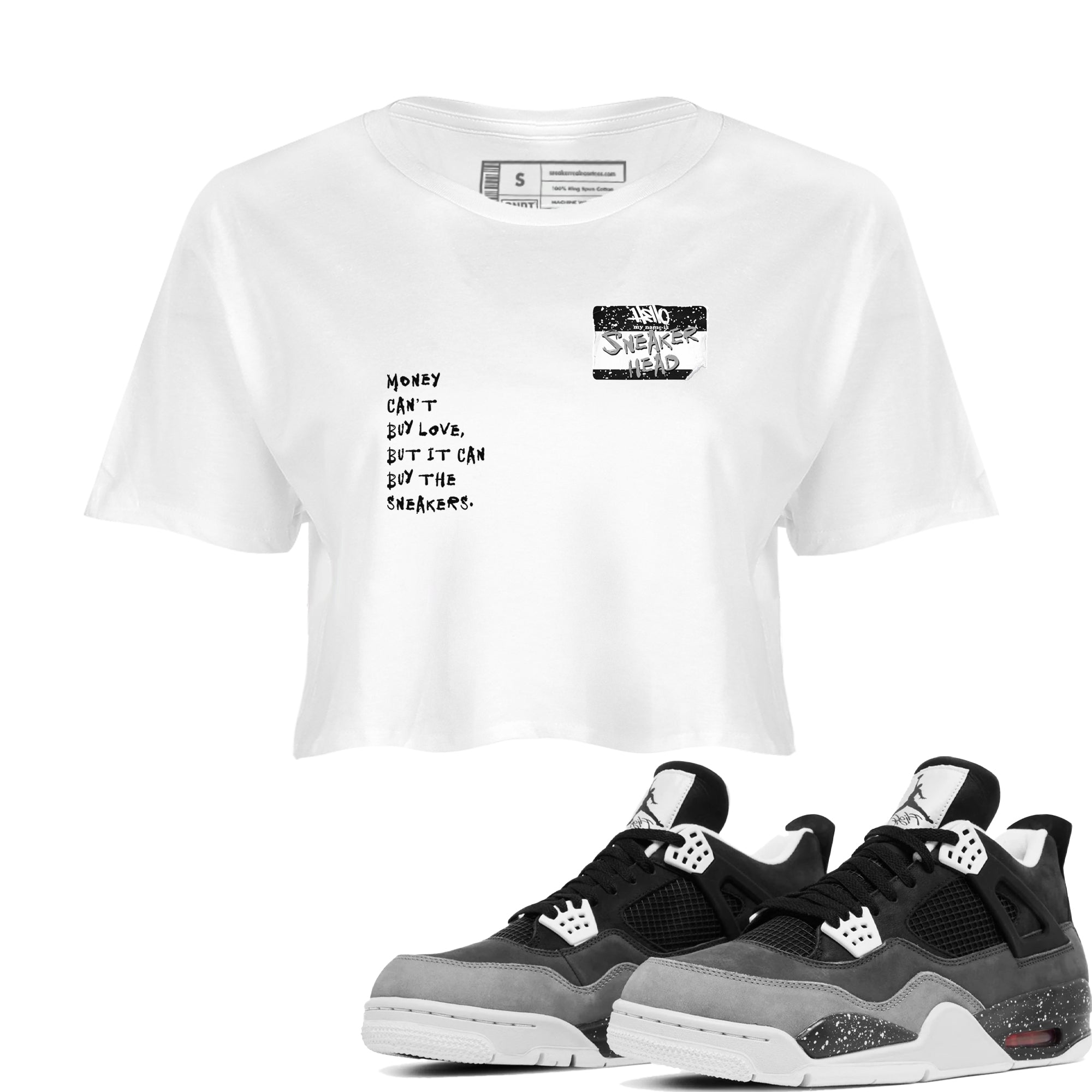 snkmatch Badge snkmatch Women's Top - Air Jordan 4 Fear