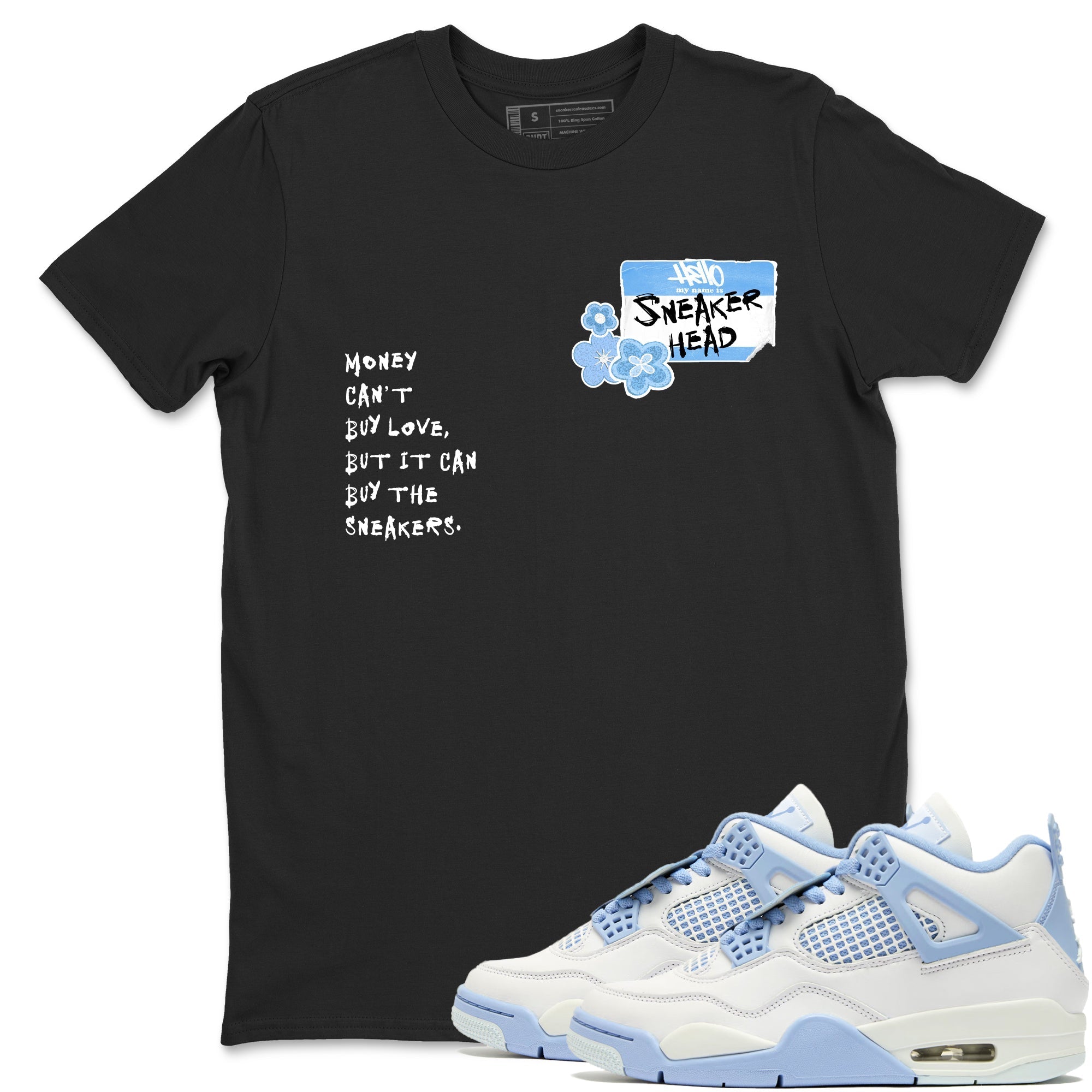 snkmatch Badge snkmatch Tees - Air Jordan 4 Forget Me Not
