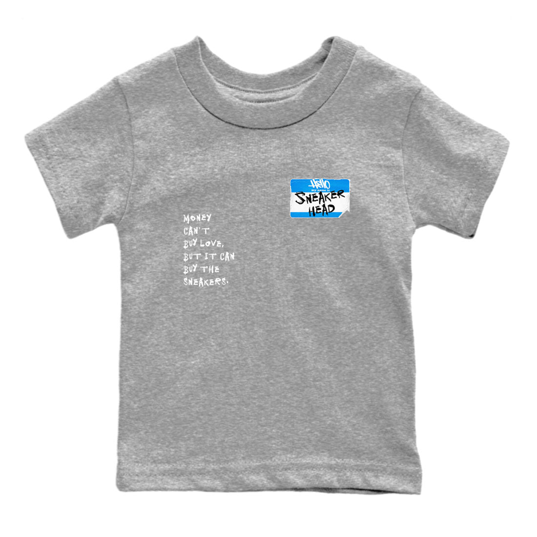 snkmatch Badge snkmatch Tees Kids - Air Jordan 4 Military Blue
