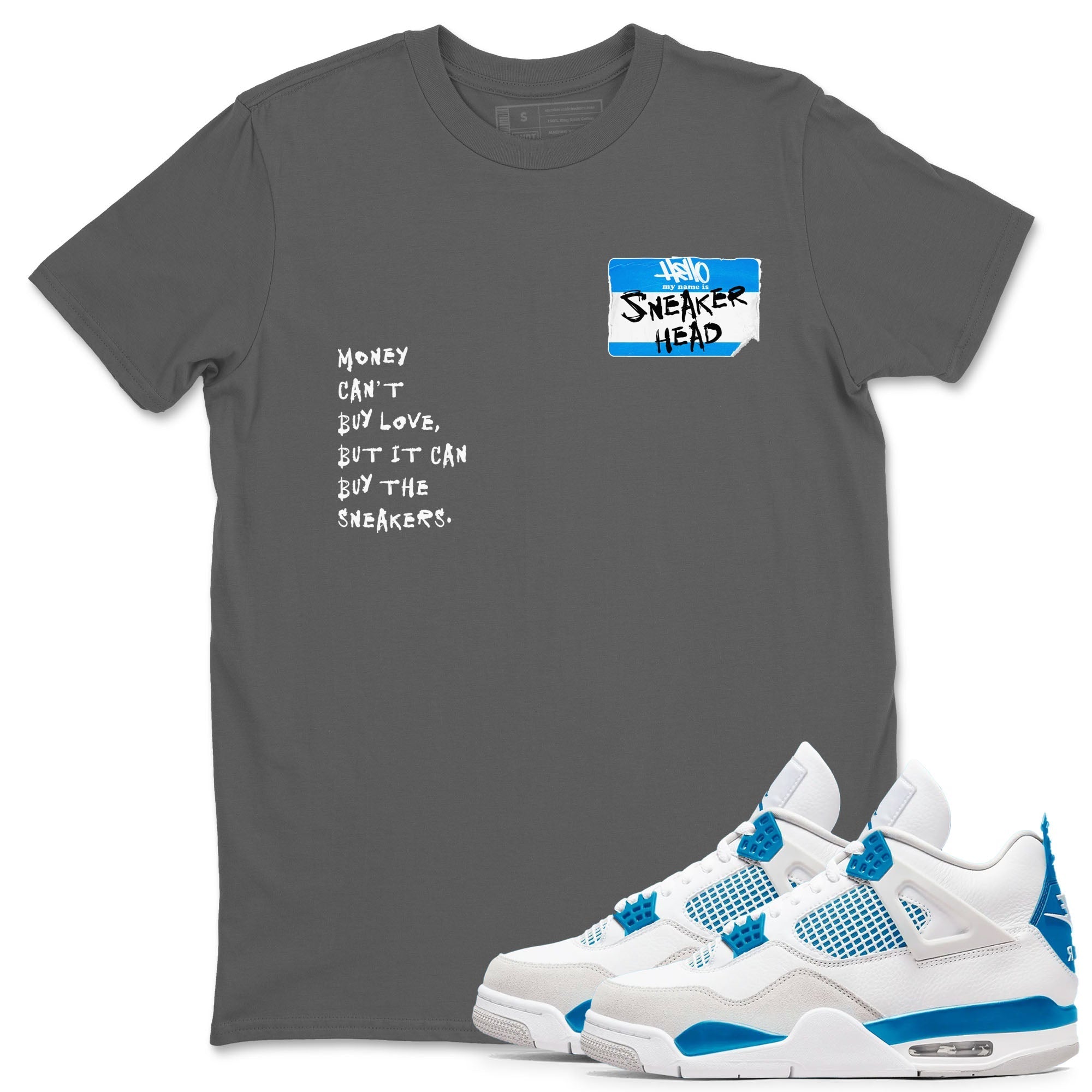 snkmatch Badge snkmatch Tees - Air Jordan 4 Military Blue