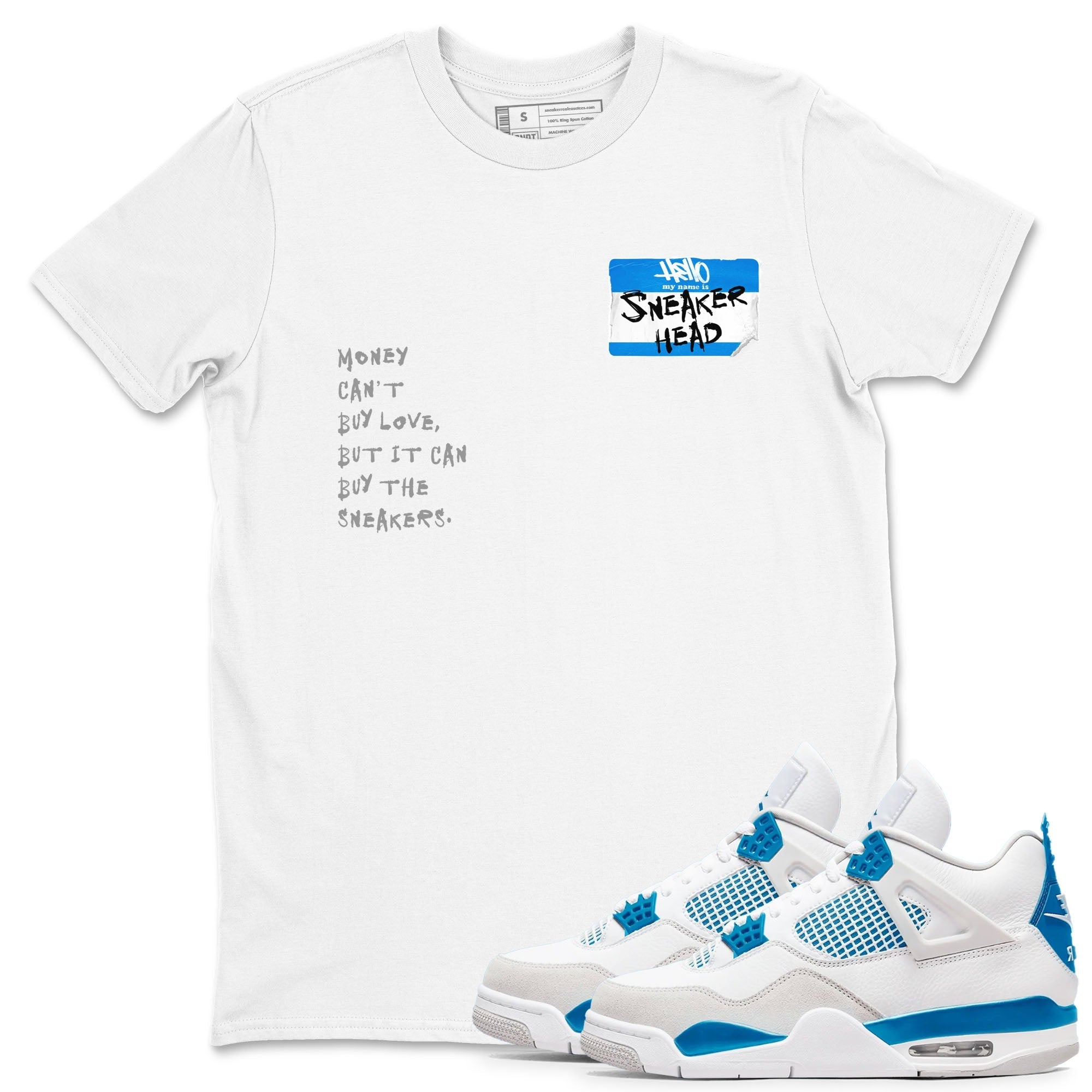 snkmatch Badge snkmatch Tees - Air Jordan 4 Military Blue