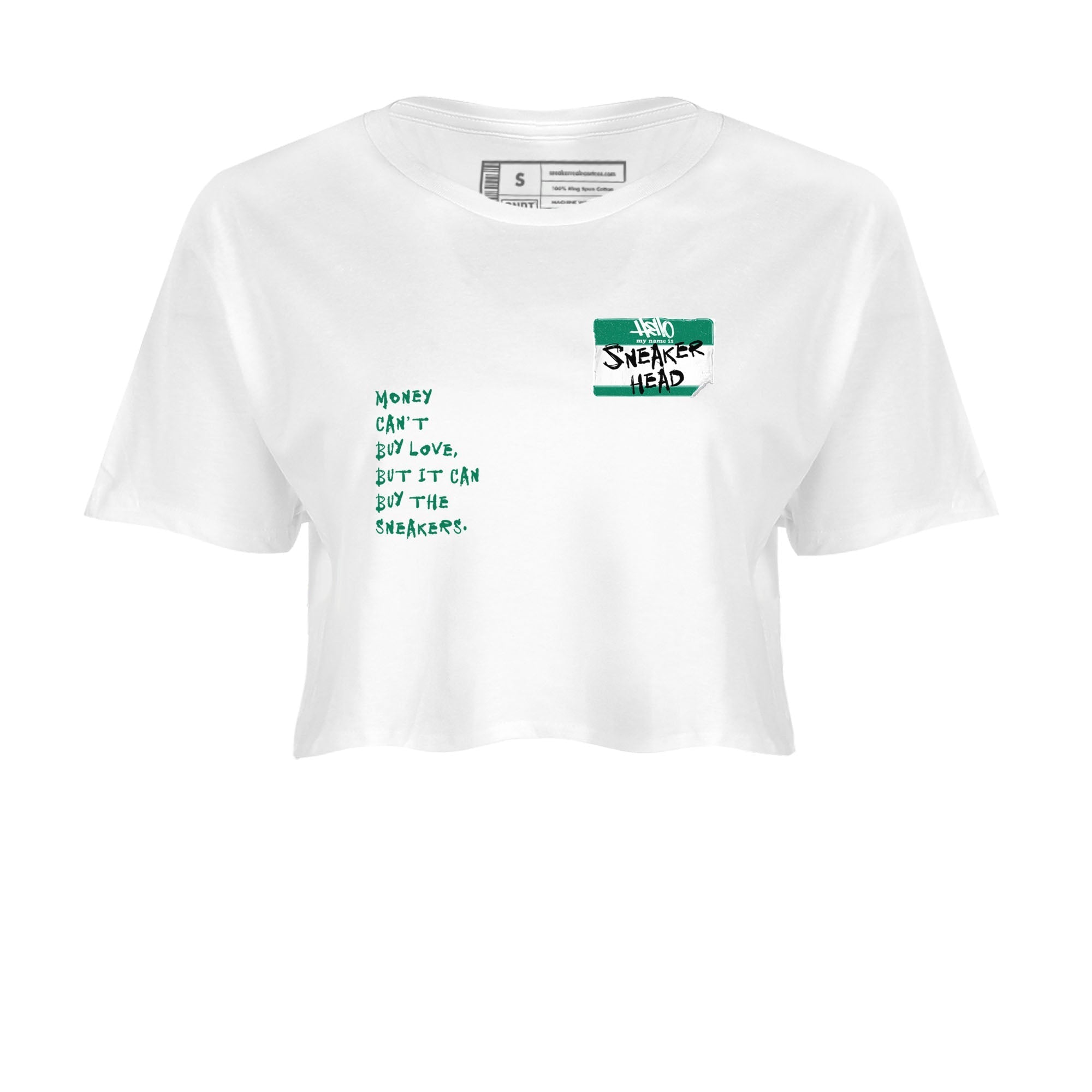 snkmatch Badge snkmatch Women's Top - Air Jordan 4 Oxidized Green
