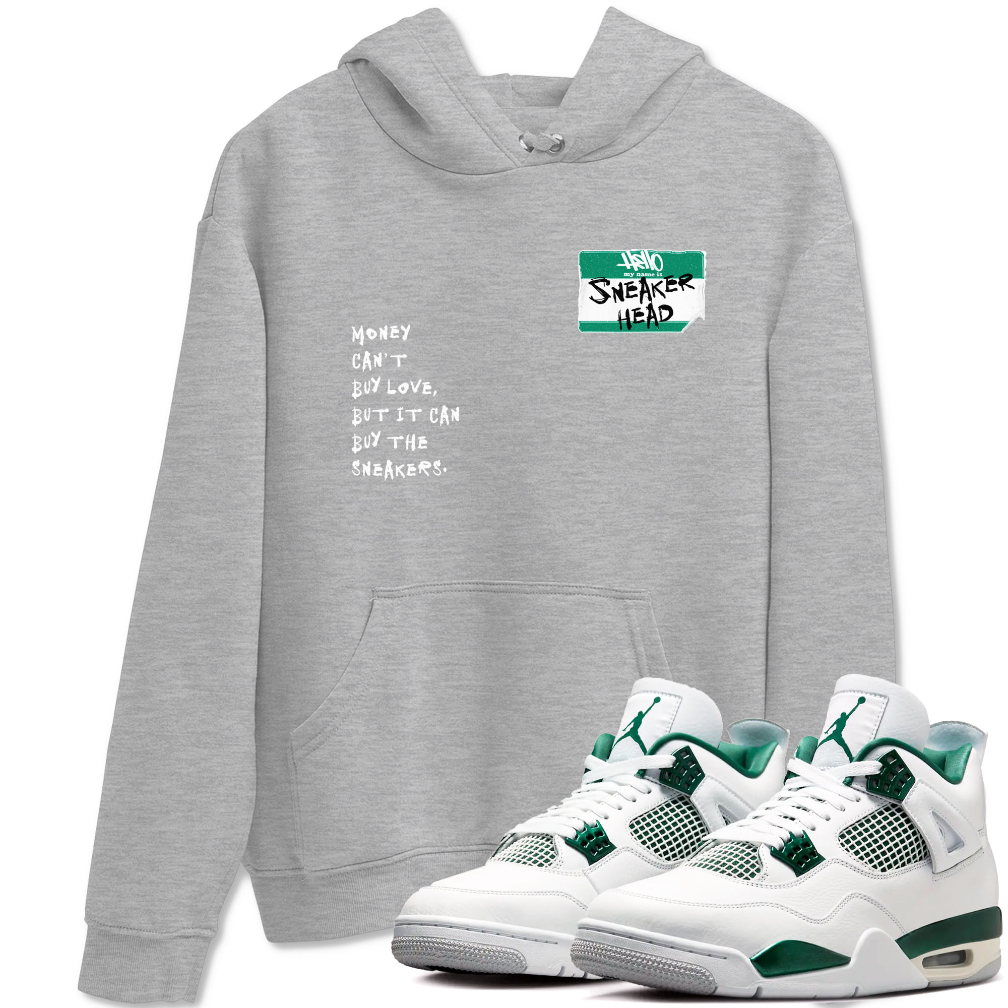 snkmatch Badge snkmatch Tees - Air Jordan 4 Oxidized Green
