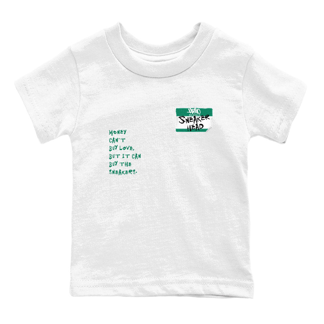 snkmatch Badge snkmatch Tees Kids - Air Jordan 4 Oxidized Green