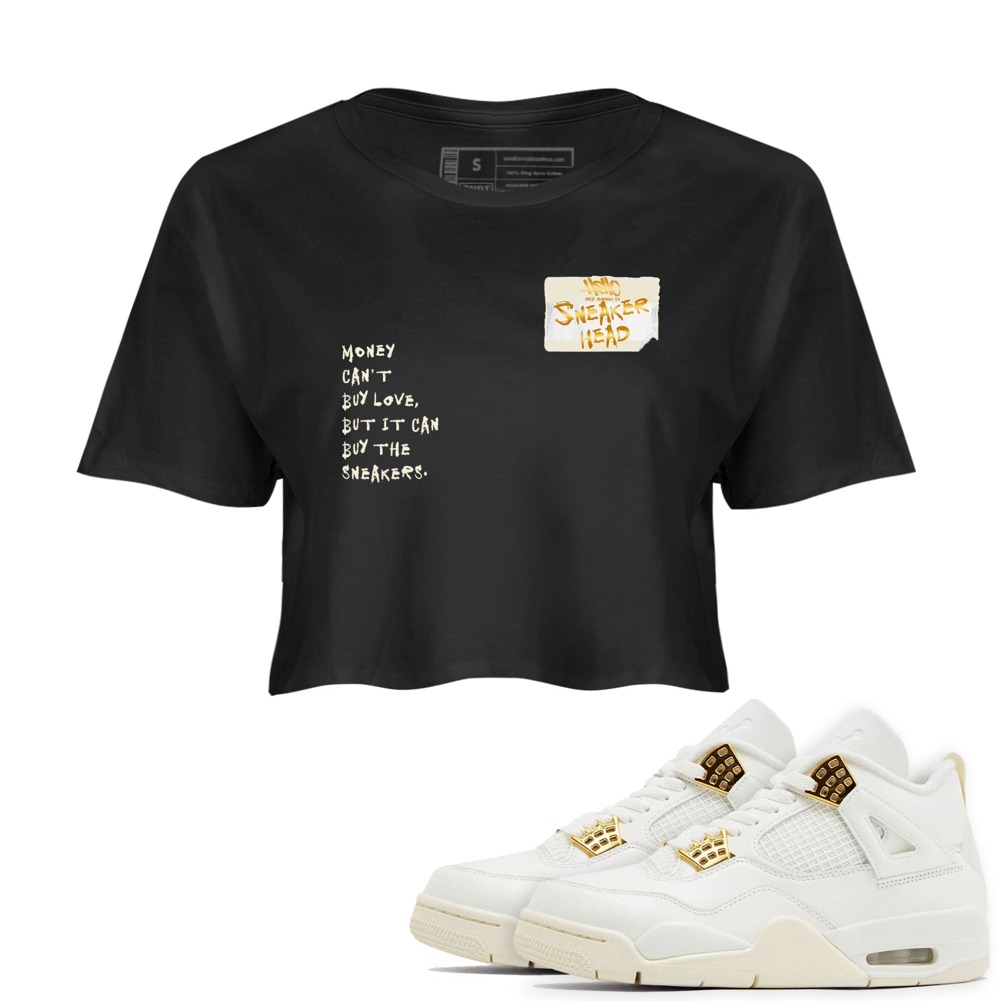 snkmatch Badge snkmatch Women's Top - Air Jordan 4 Sail 2024