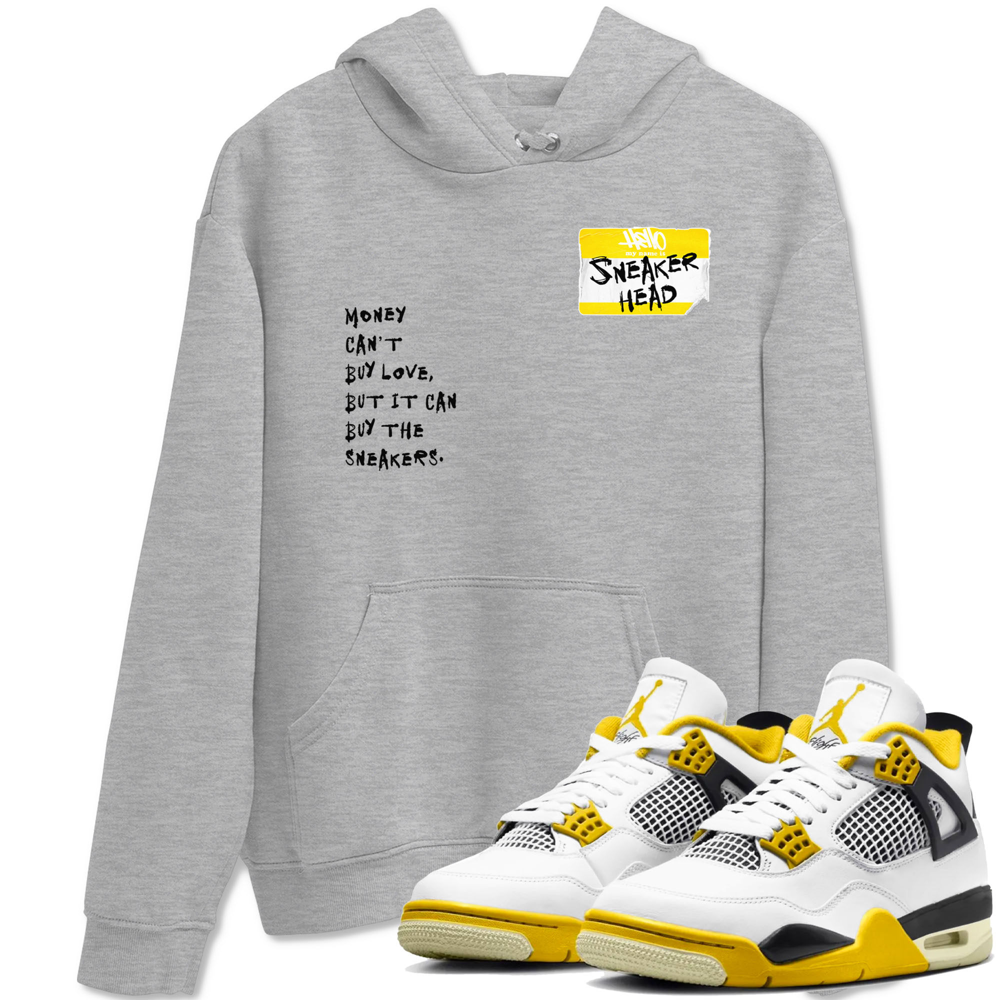 snkmatch Badge snkmatch Tees - Air Jordan 4 Vivid Sulfur