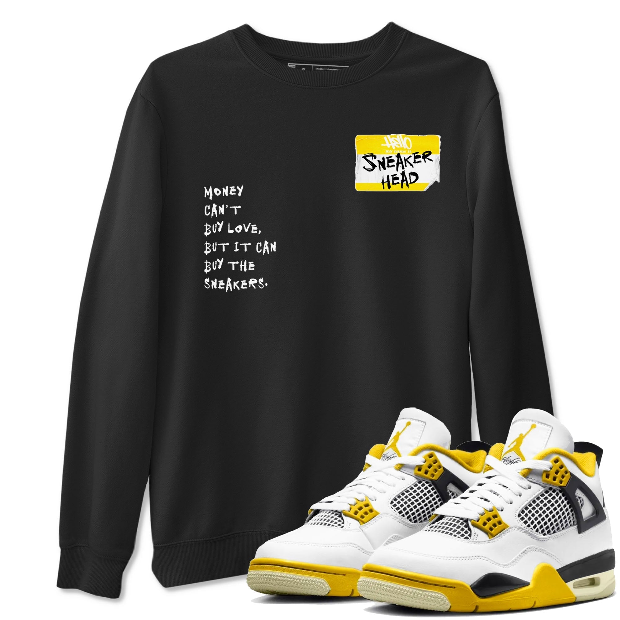 snkmatch Badge snkmatch Tees - Air Jordan 4 Vivid Sulfur