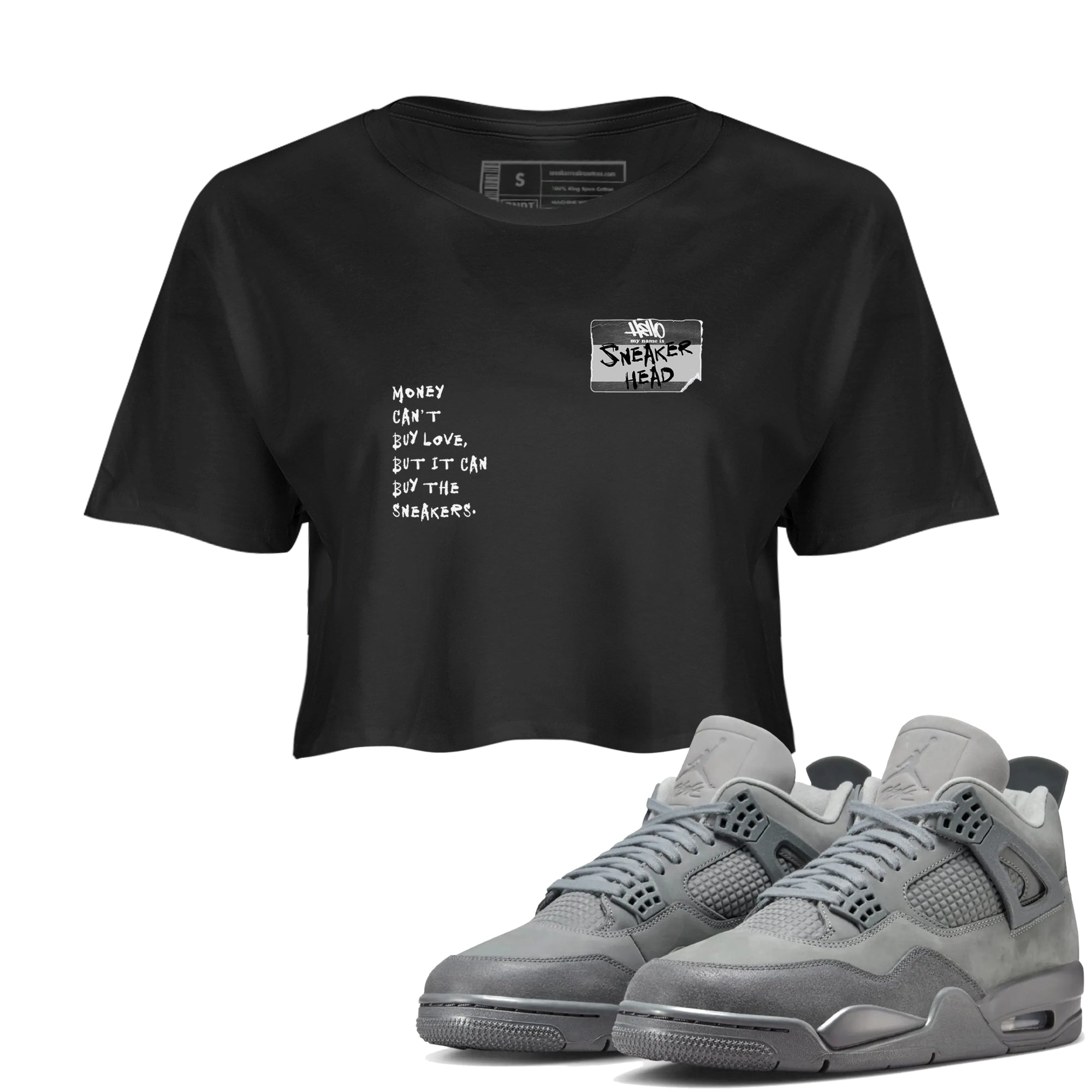 snkmatch Badge snkmatch Women's Top - Air Jordan 4 Wet Cement