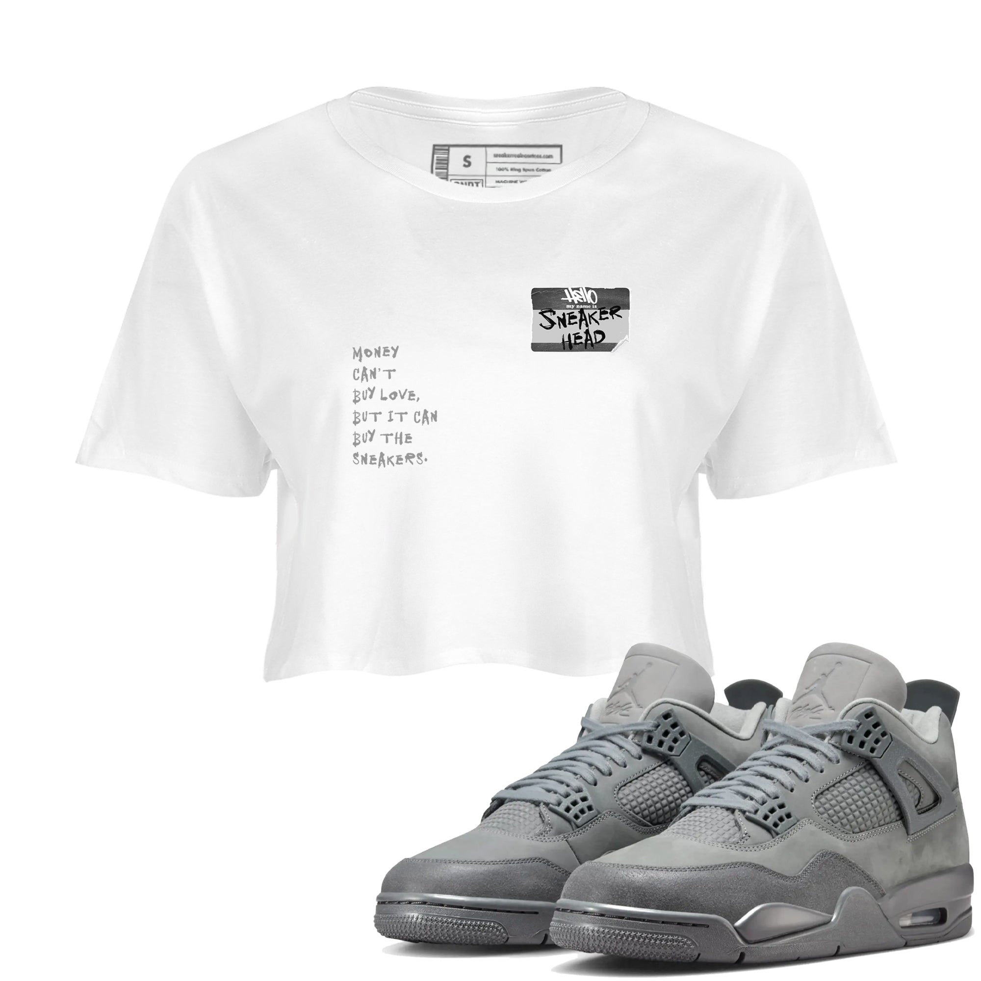snkmatch Badge snkmatch Women's Top - Air Jordan 4 Wet Cement