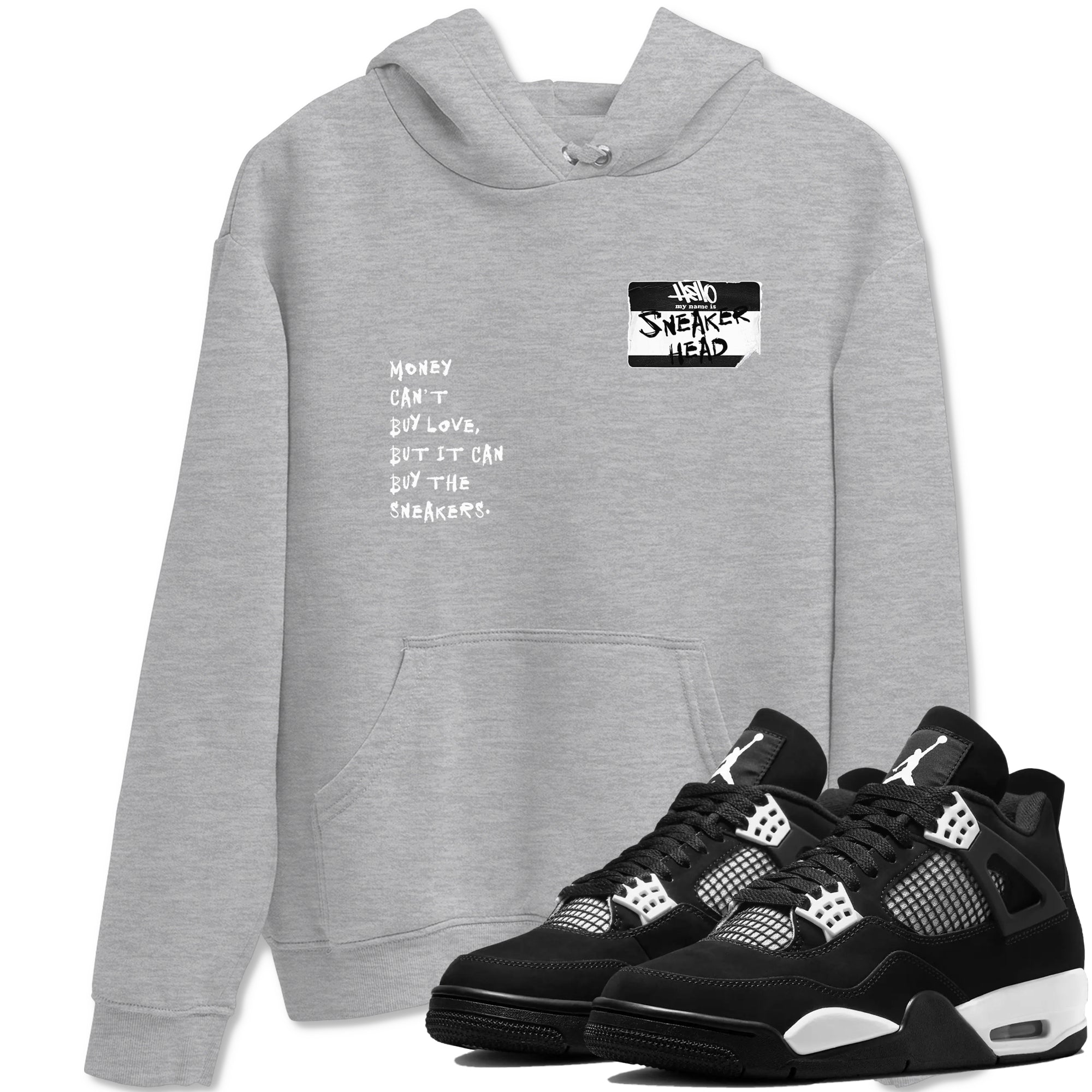 snkmatch Badge snkmatch Tees - Air Jordan 4 White Thunder