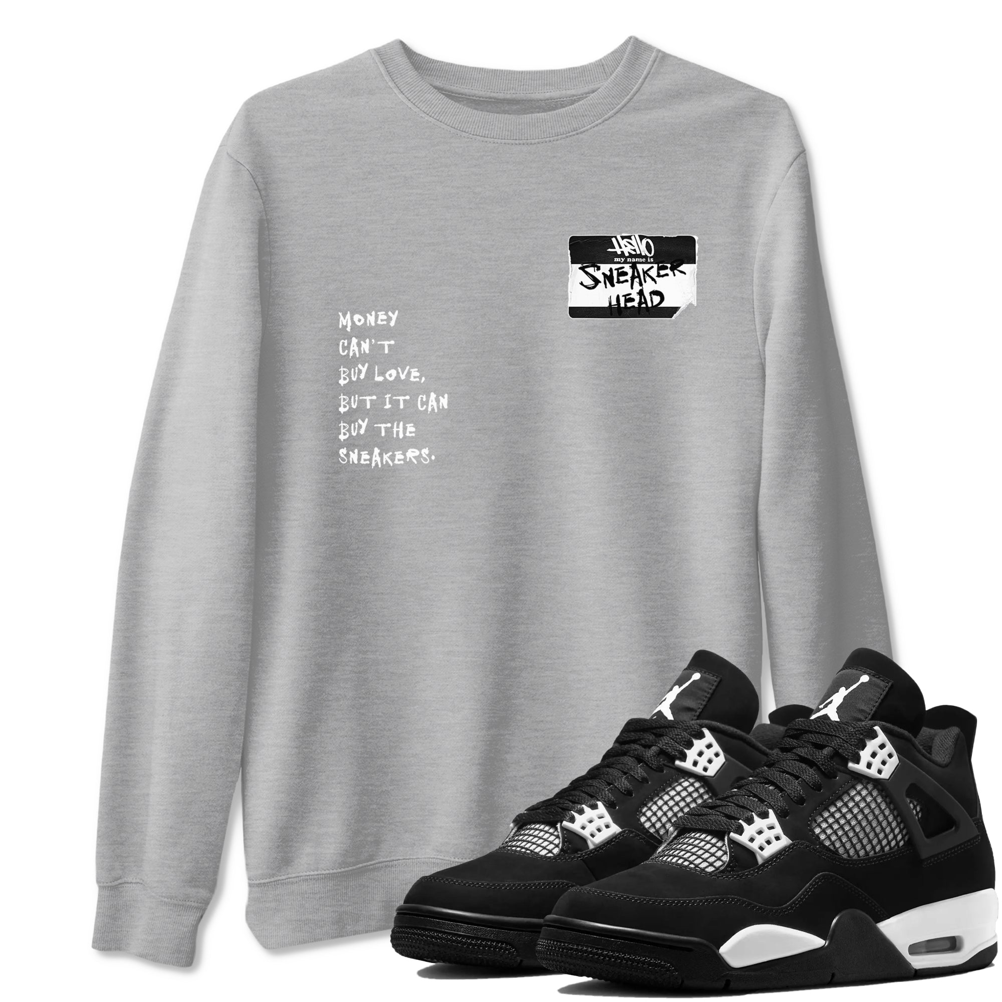 snkmatch Badge snkmatch Tees - Air Jordan 4 White Thunder