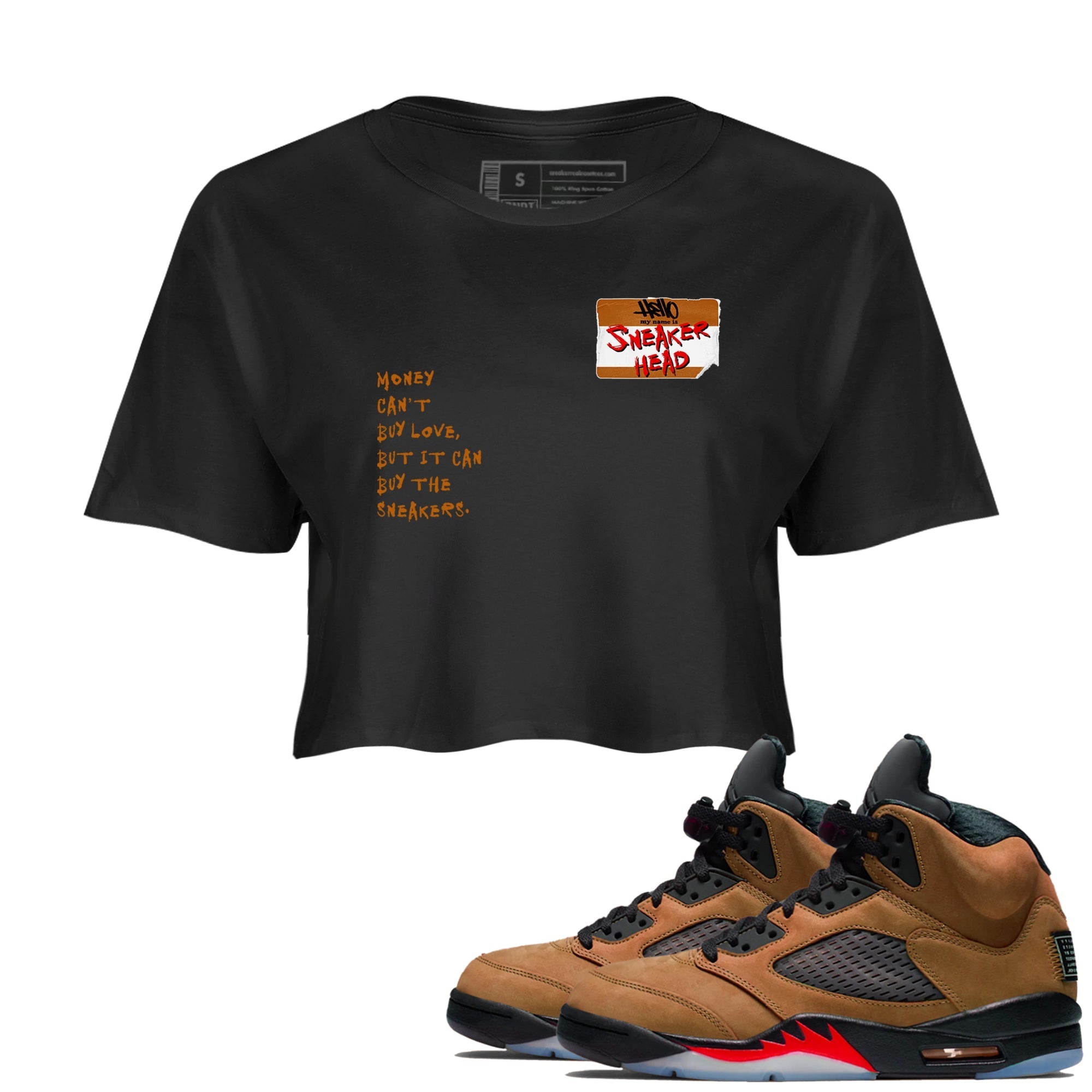snkmatch Badge snkmatch Women's Top - Air Jordan 5 Archaeo Brown