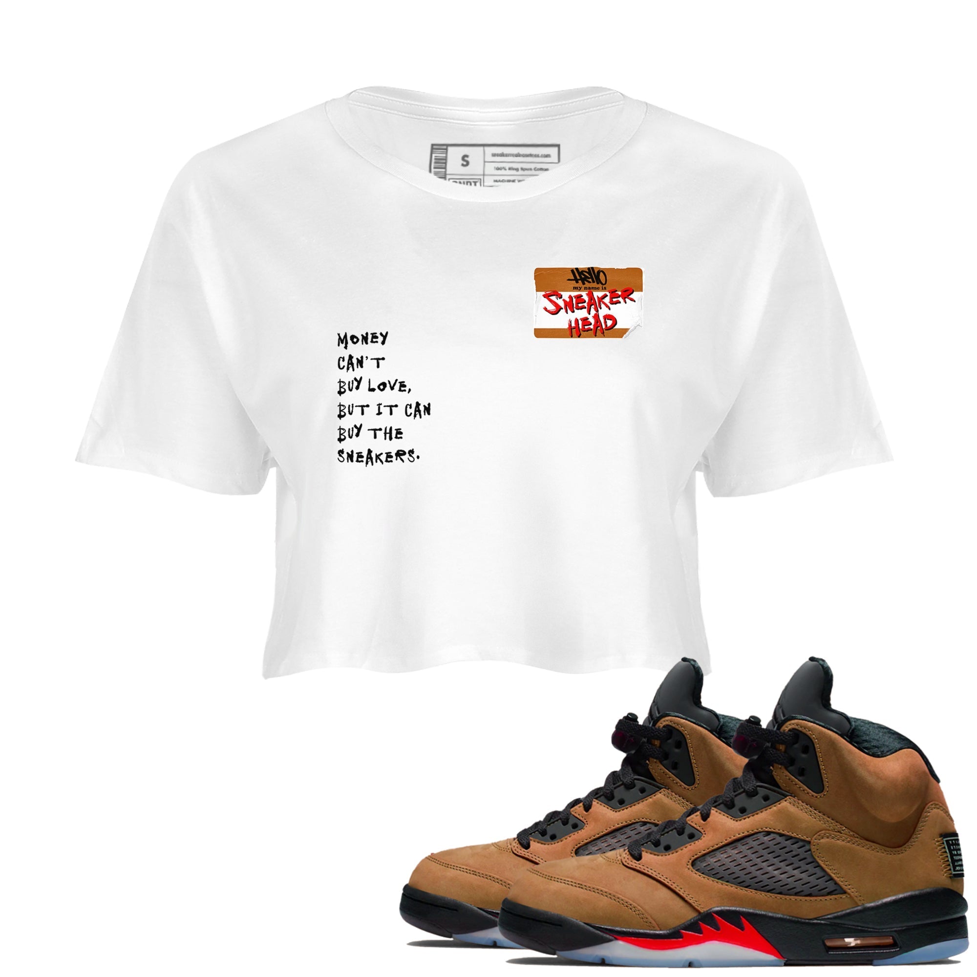 snkmatch Badge snkmatch Women's Top - Air Jordan 5 Archaeo Brown