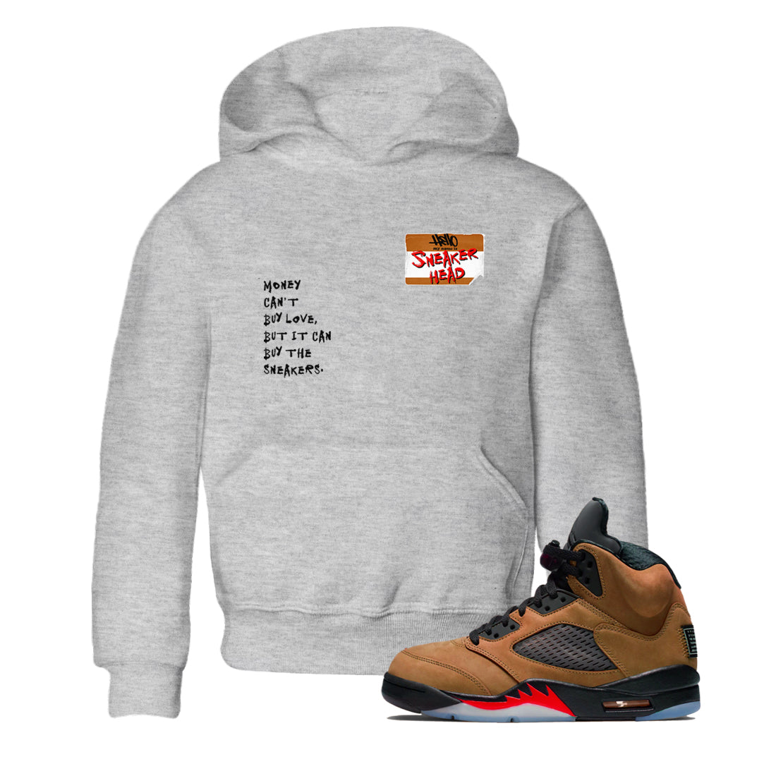 snkmatch Badge snkmatch Tees Kids - Air Jordan 5 Archaeo Brown