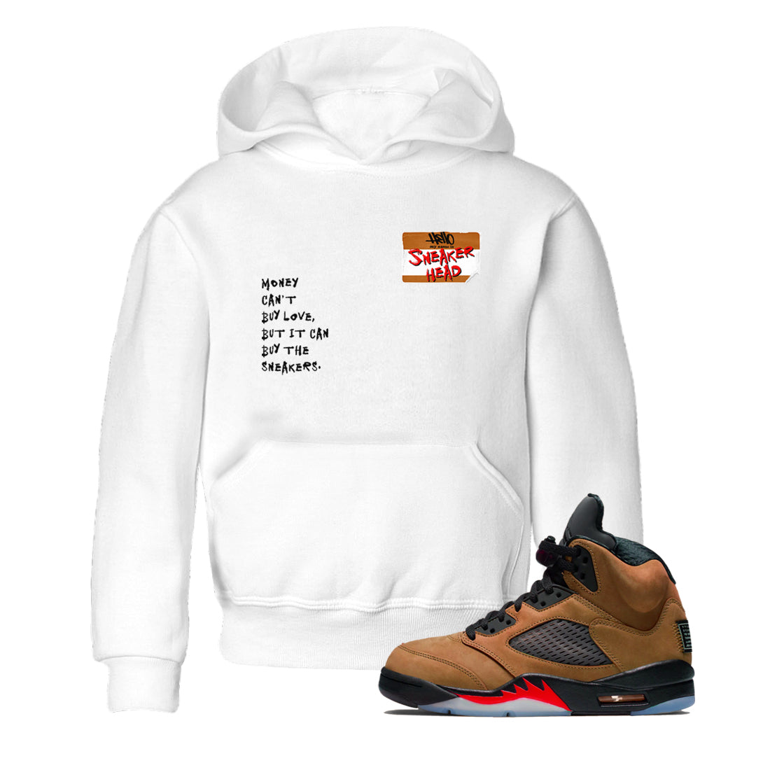 snkmatch Badge snkmatch Tees Kids - Air Jordan 5 Archaeo Brown