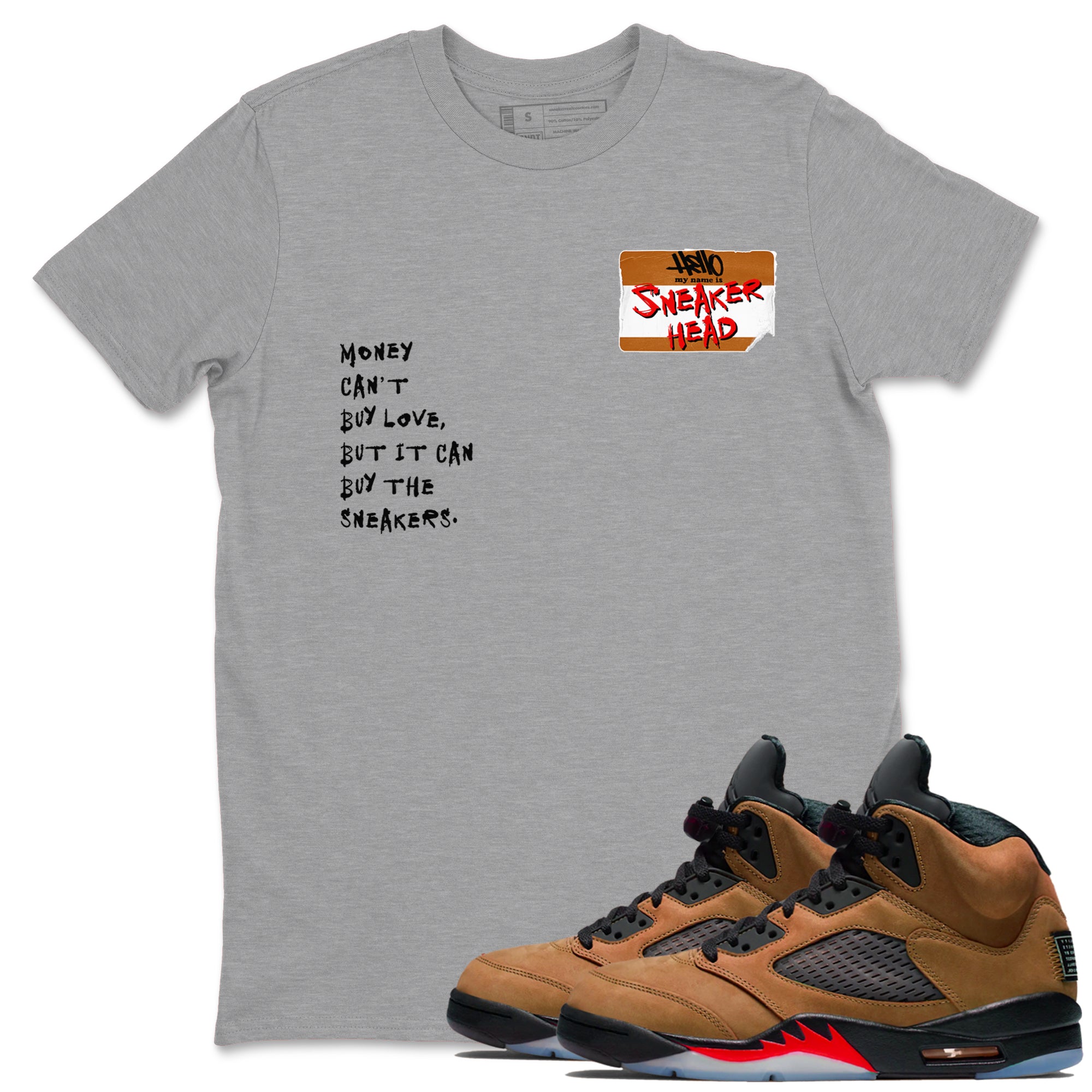 snkmatch Badge snkmatch Tees - Air Jordan 5 Archaeo Brown