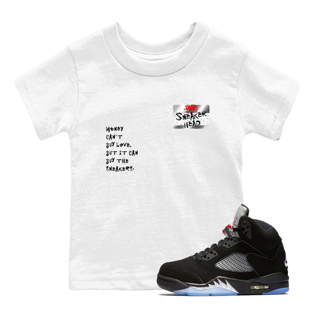 snkmatch Badge snkmatch Tees Kids - Air Jordan 5 Reimagined