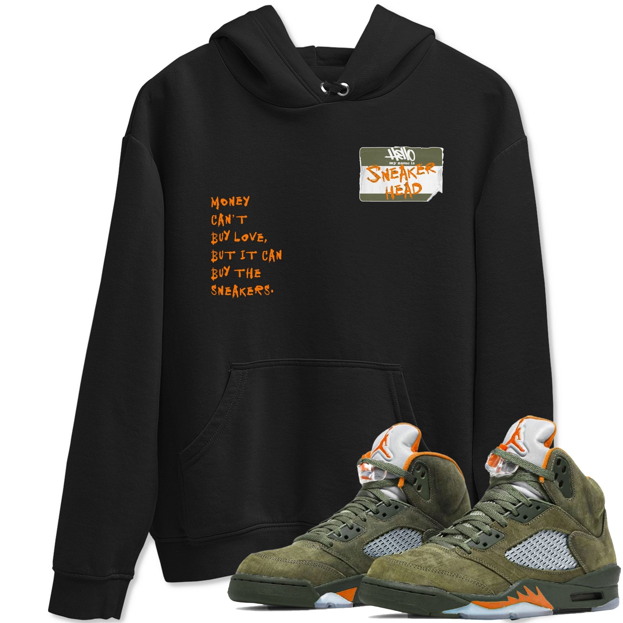 snkmatch Badge snkmatch Tees - Air Jordan 5 Olive