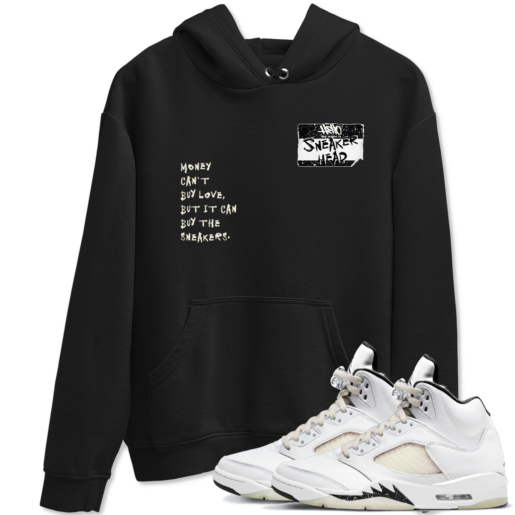 snkmatch Badge snkmatch Tees - Air Jordan 5 Sail